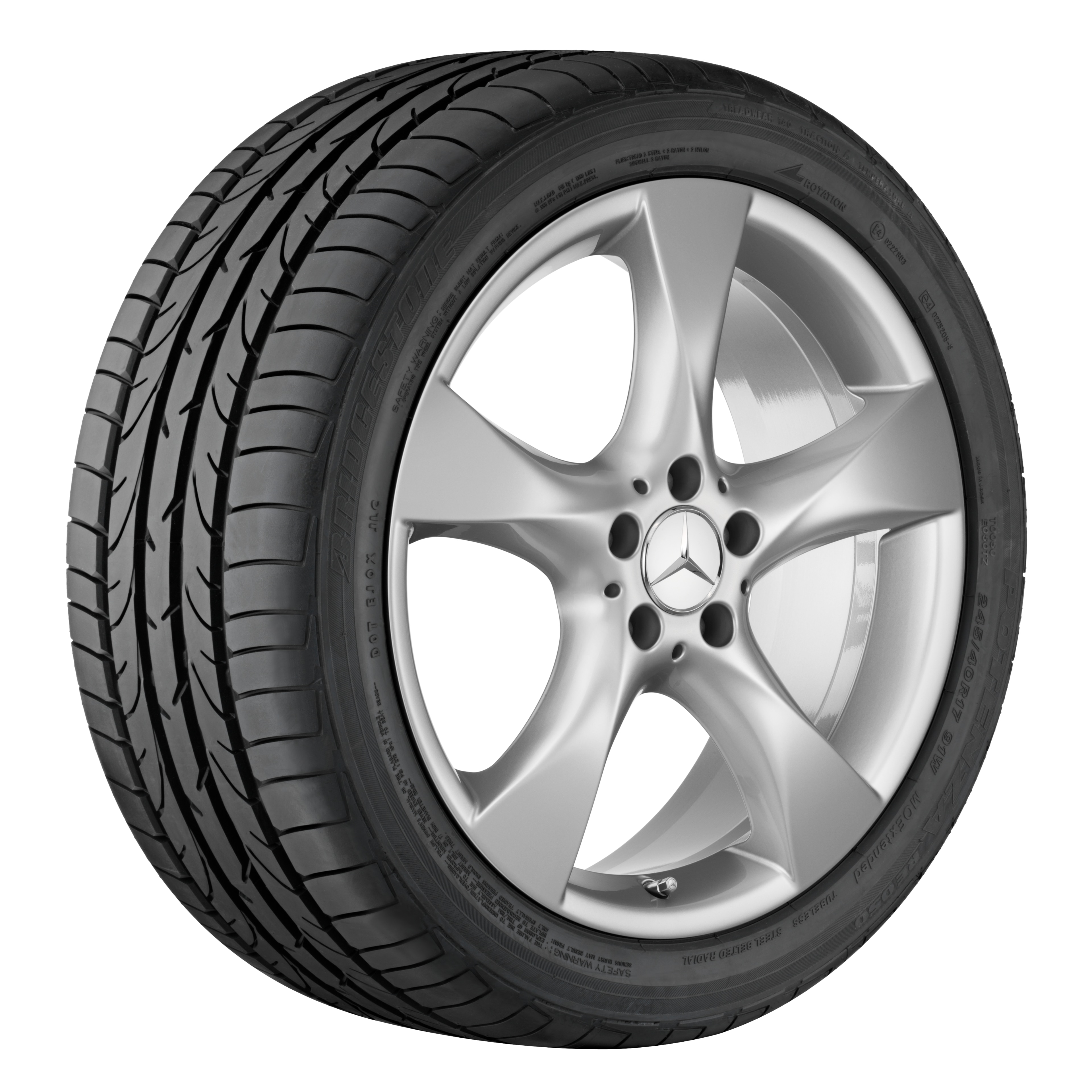 Cerchio a 5 razze, 48,3 cm (19 pollici)