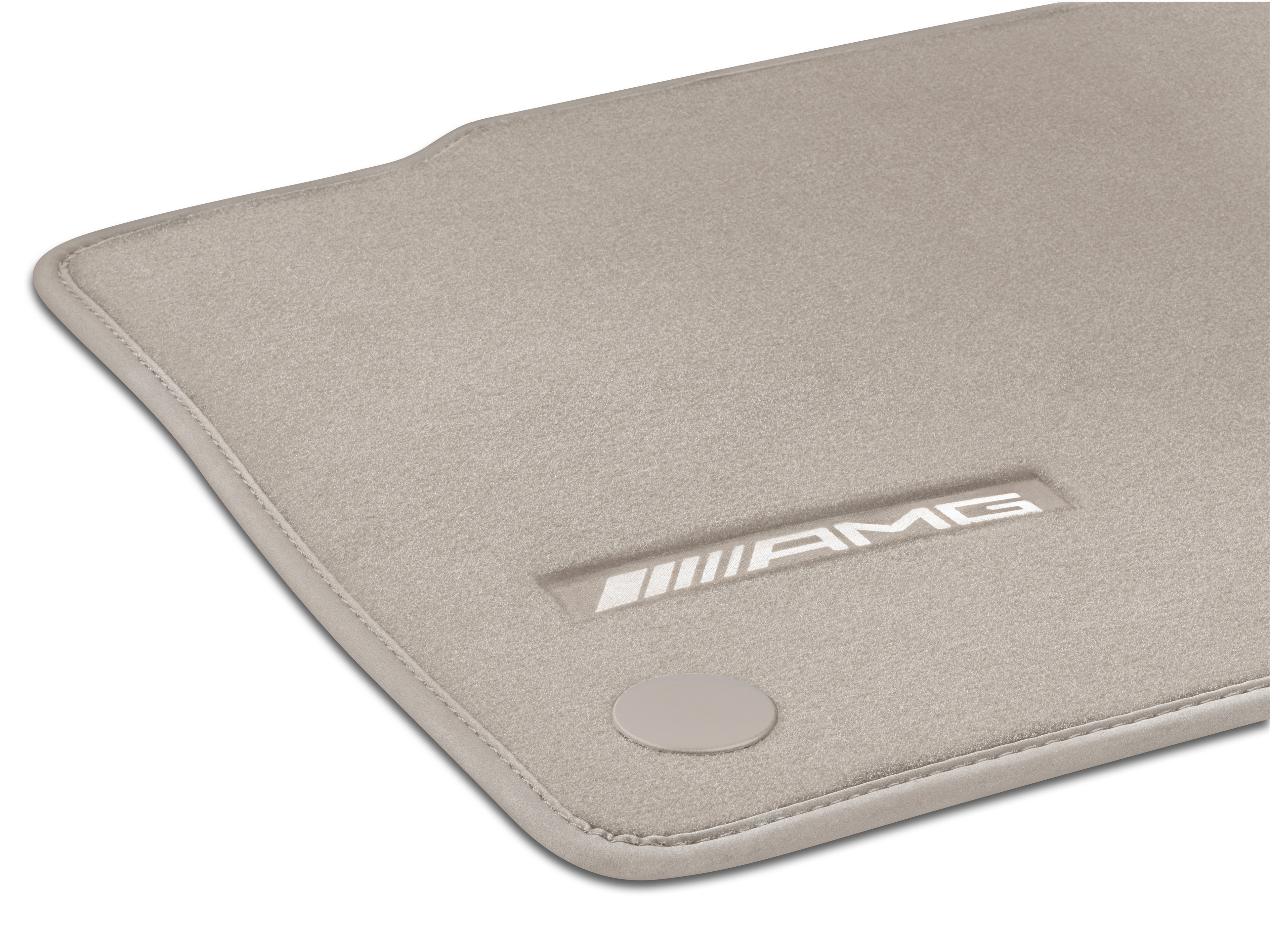Tappetini in velours AMG, Set, 2 pezzi - RL, beige caffellatte