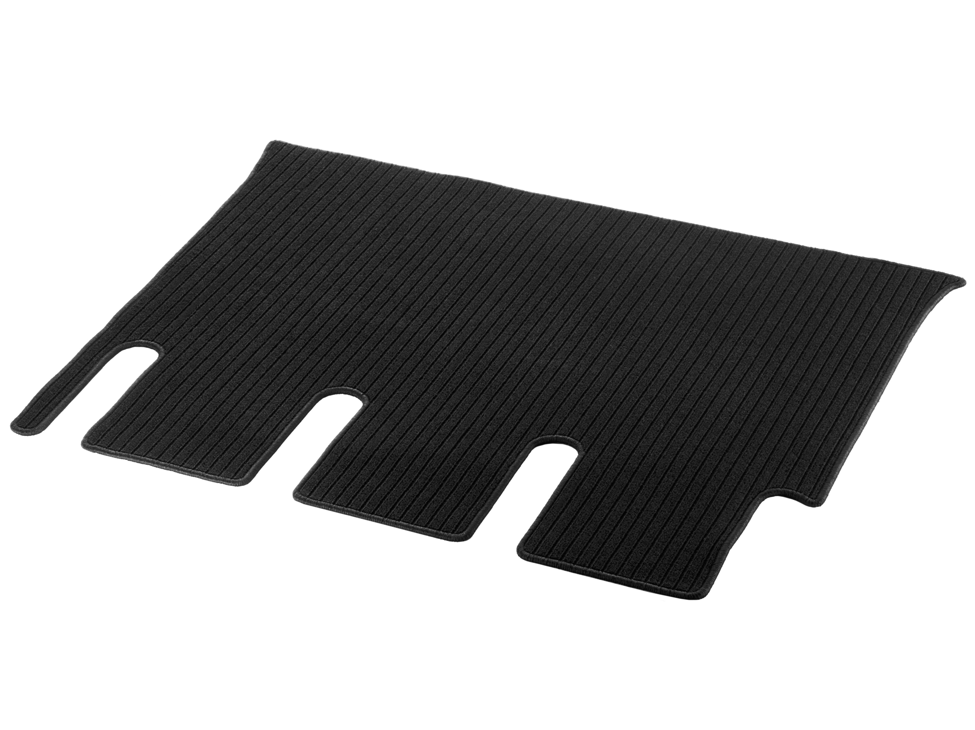 Tappetini in reps, Vano bagagli, con guscio del sedile, 1 pezzo, A3, extralungo - LL/RL, colore nero