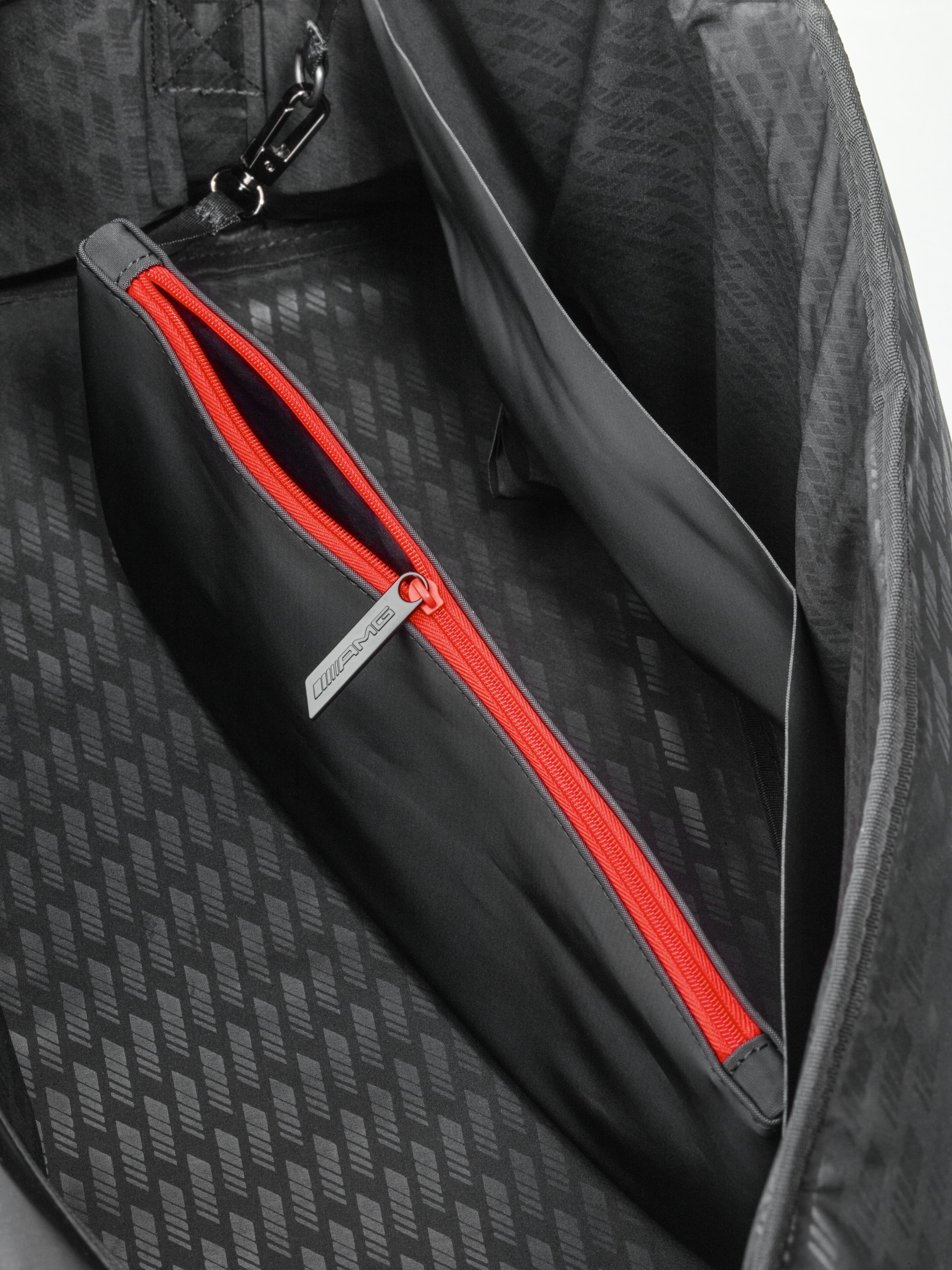 Borsa weekend AMG - colore nero, PVC / Poliestere / Poliestere