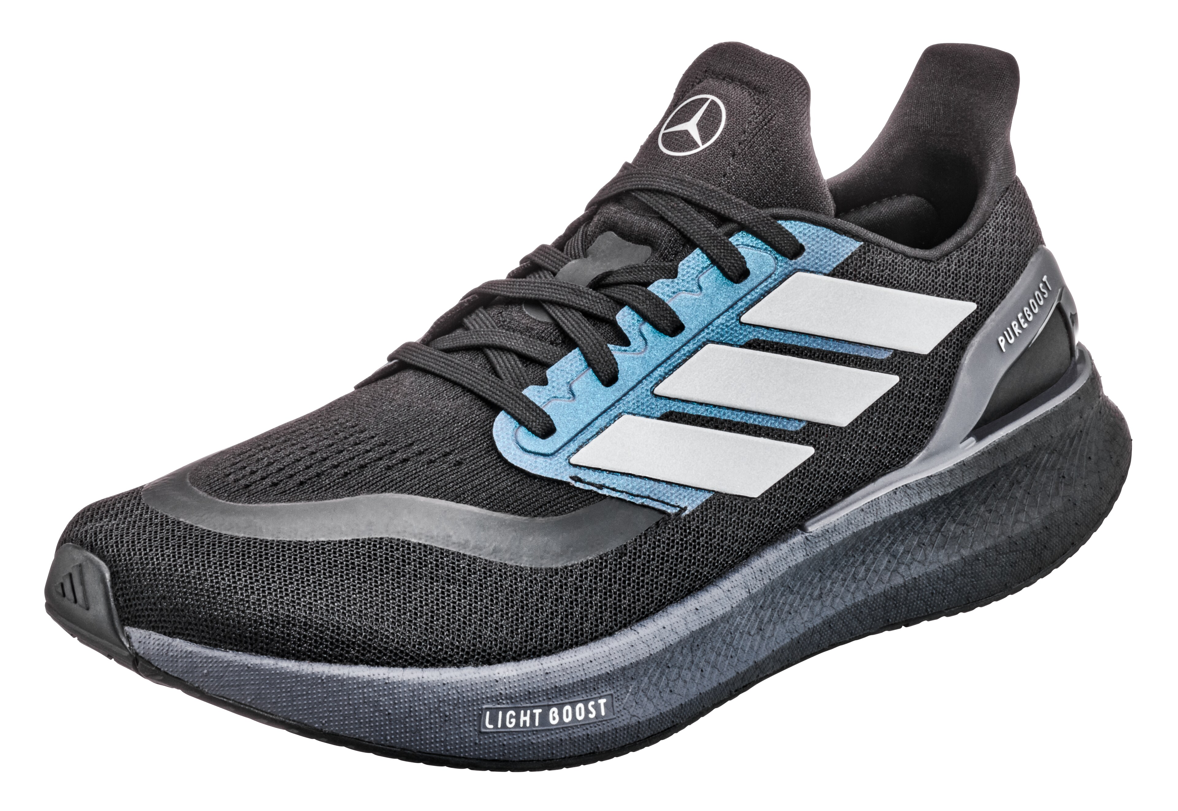 Scarpe da corsa, Pureboost 5 - colore nero / grigio scuro, 6,5, adidas