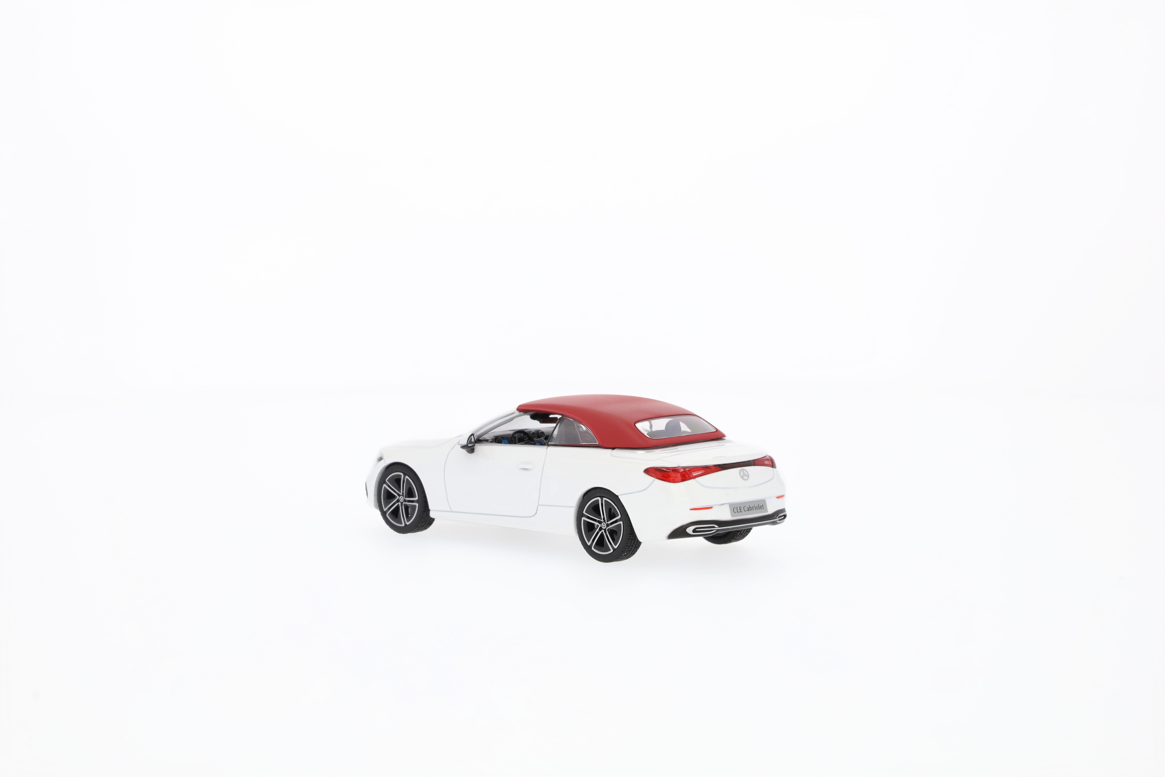 CLE Cabriolet, AVANTGARDE, A236 - Bianco opalite lucente MANUFAKTUR, Norev, 1:43