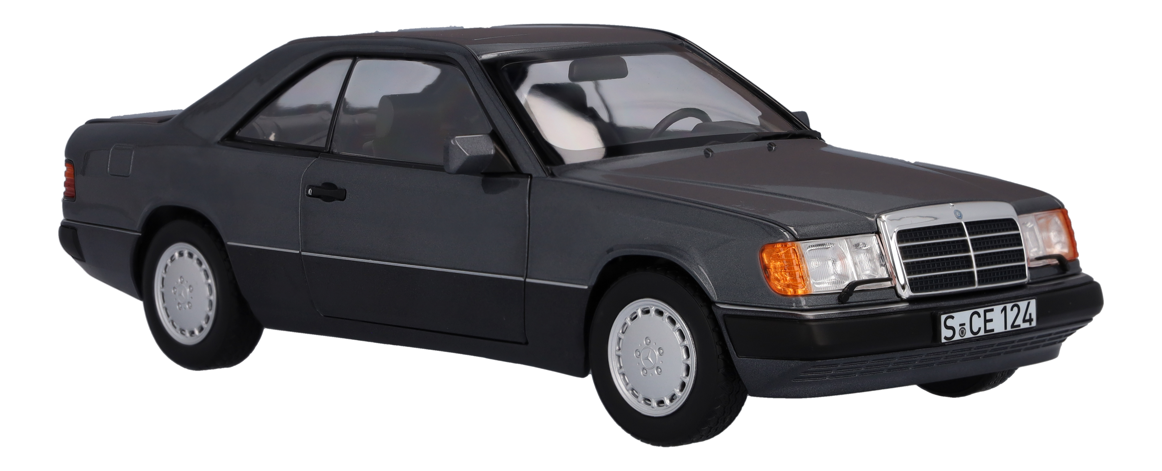 Coupé 300 CE-24 C124 (1988-1992) - Grigio perlato, Norev, 1:18