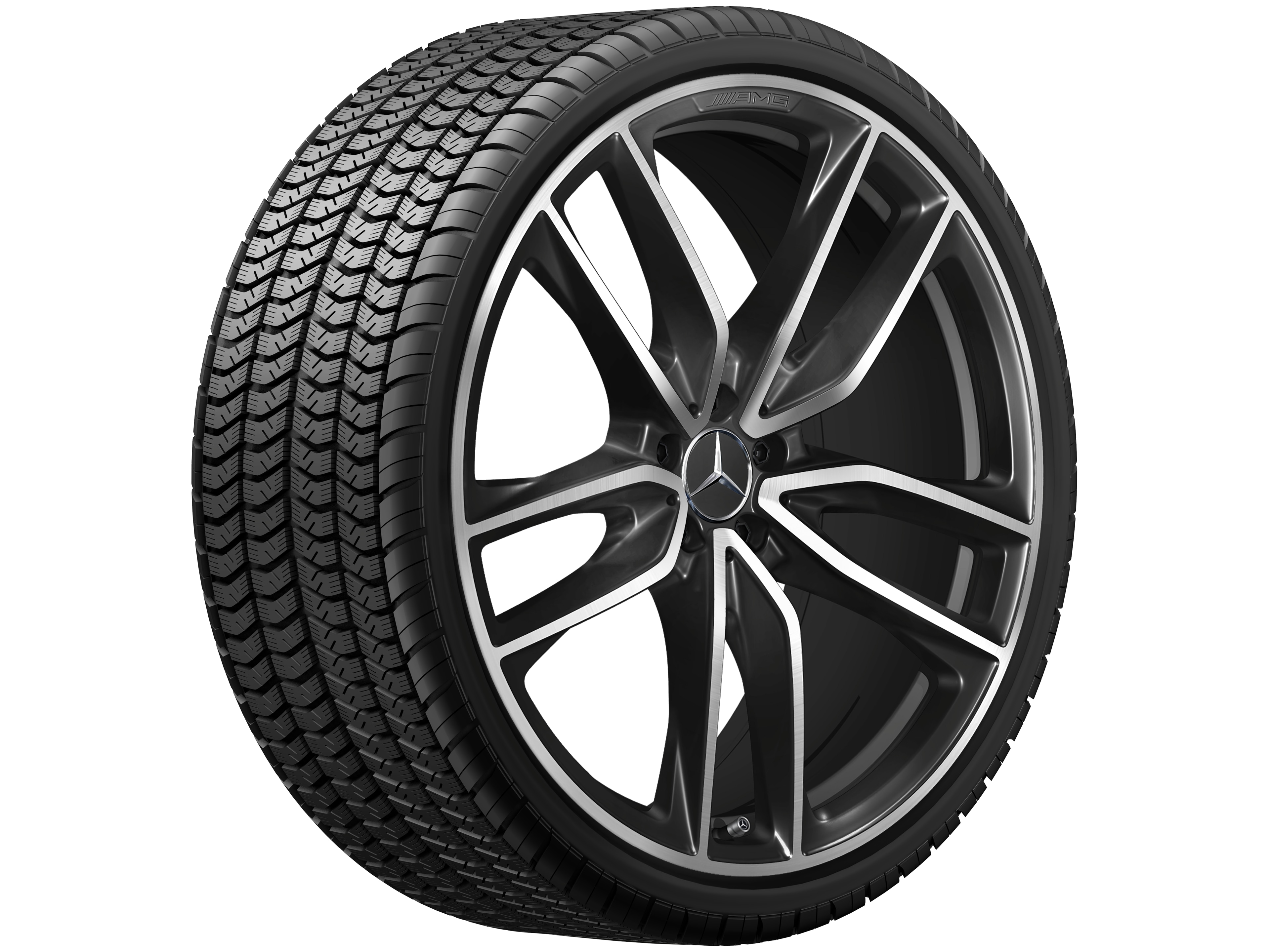 Cerchio AMG a 5 doppie razze, 58,4 cm (23 pollici)