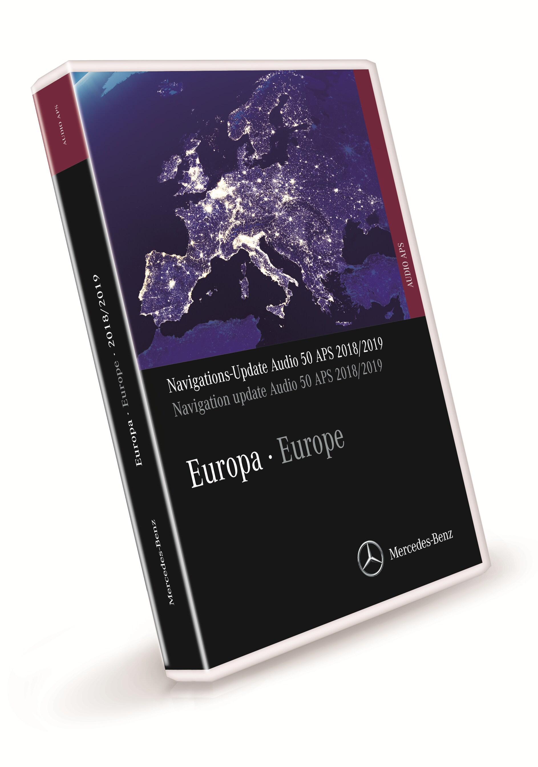 Aggiornamento dati cartografici, Audio 50 APS, Europa, Versione 2018/2019, - VERSIONE FINALE - Rosso, NTG1