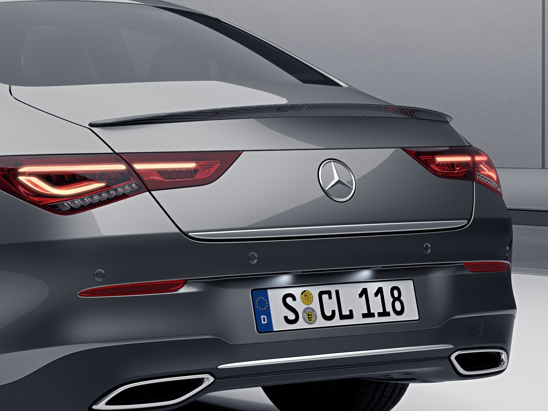 Spoiler posteriore, Carbon Style - carbon look