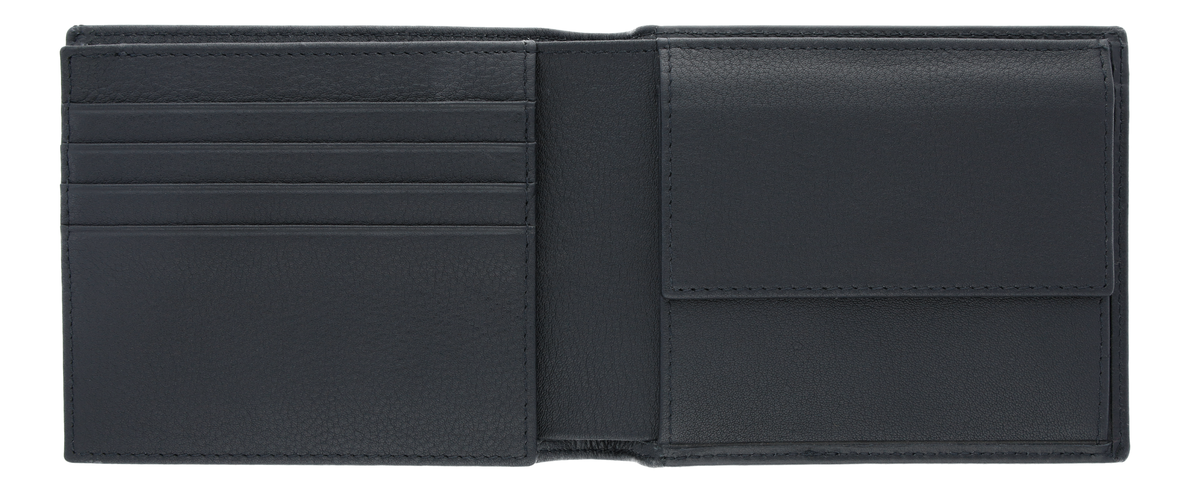 Portafoglio AMG - colore nero, Pelle di vitello