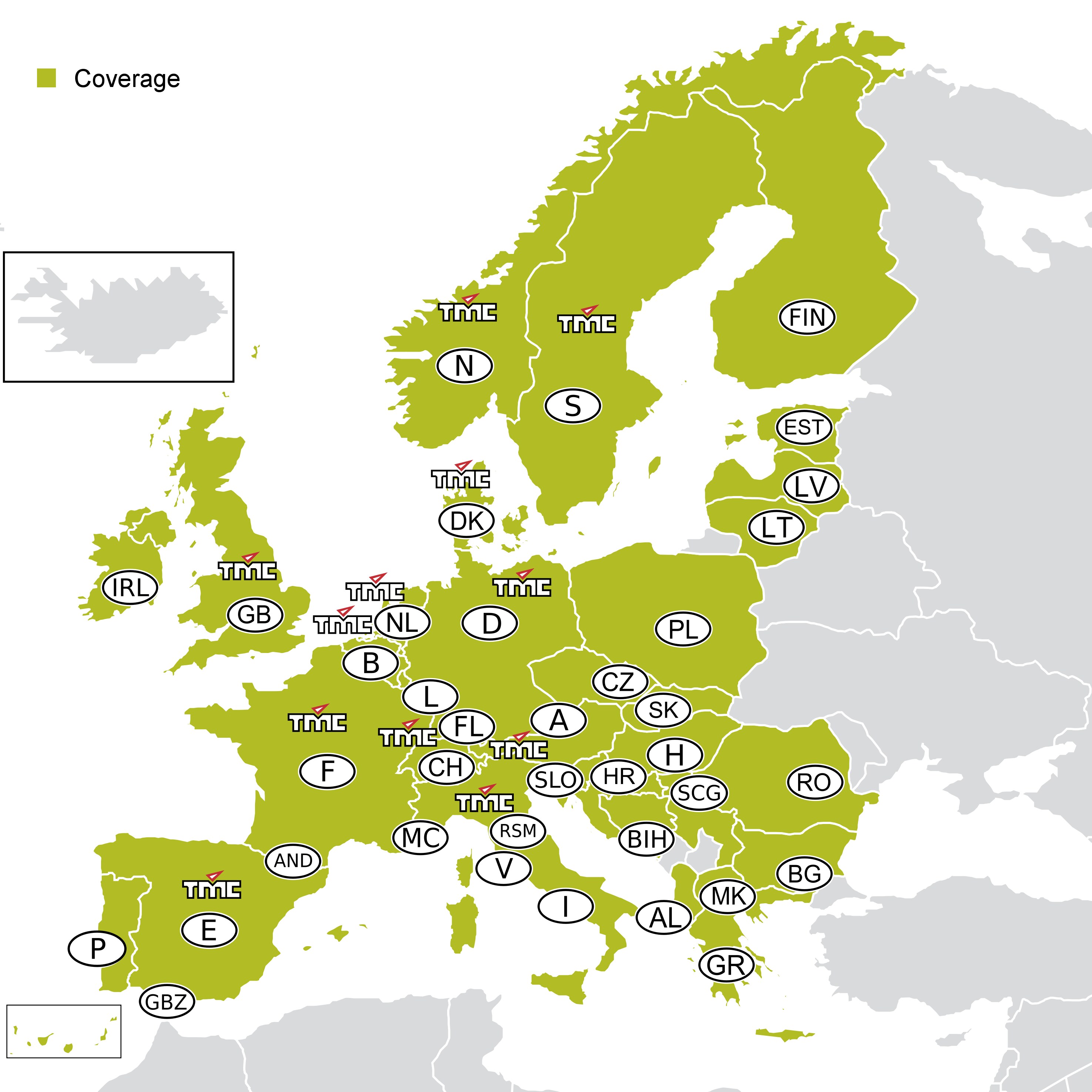 Aggiornamento dati cartografici, COMAND APS, Europa, Versione 2018/2019, - VERSIONE FINALE - verde lime, NTG3