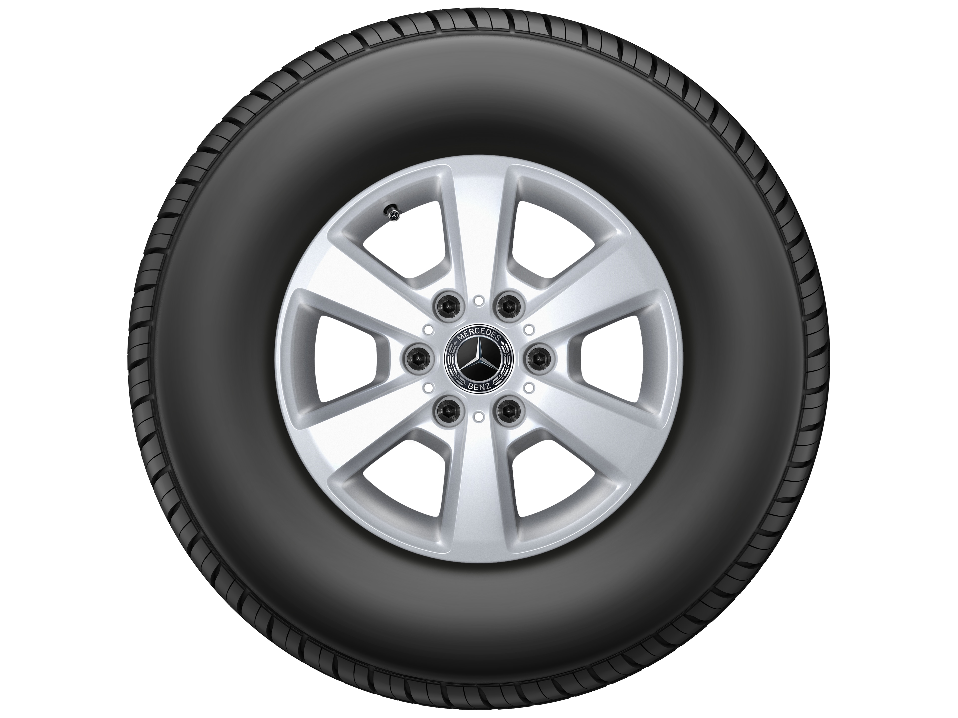 Cerchio a 6 razze - 225/75 R16  121/120(122)R, 6,5 J x 16 ET 54