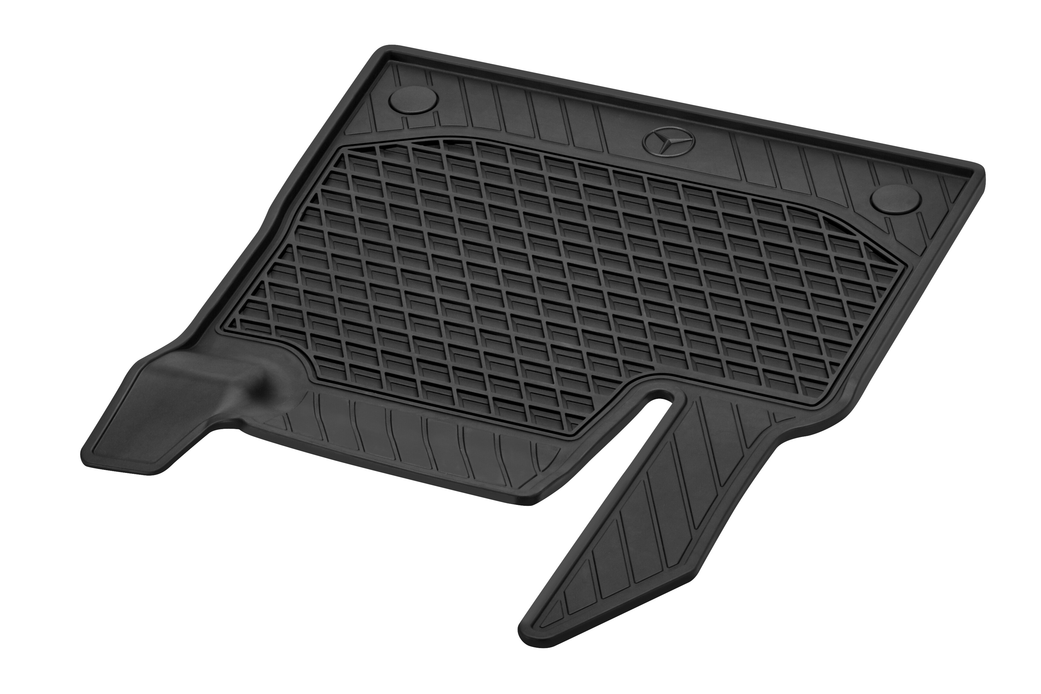 Tappetini in gomma CLASSIC, Tappetino lato guida/lato passeggero anteriore, 2 pezzi - LL, colore nero