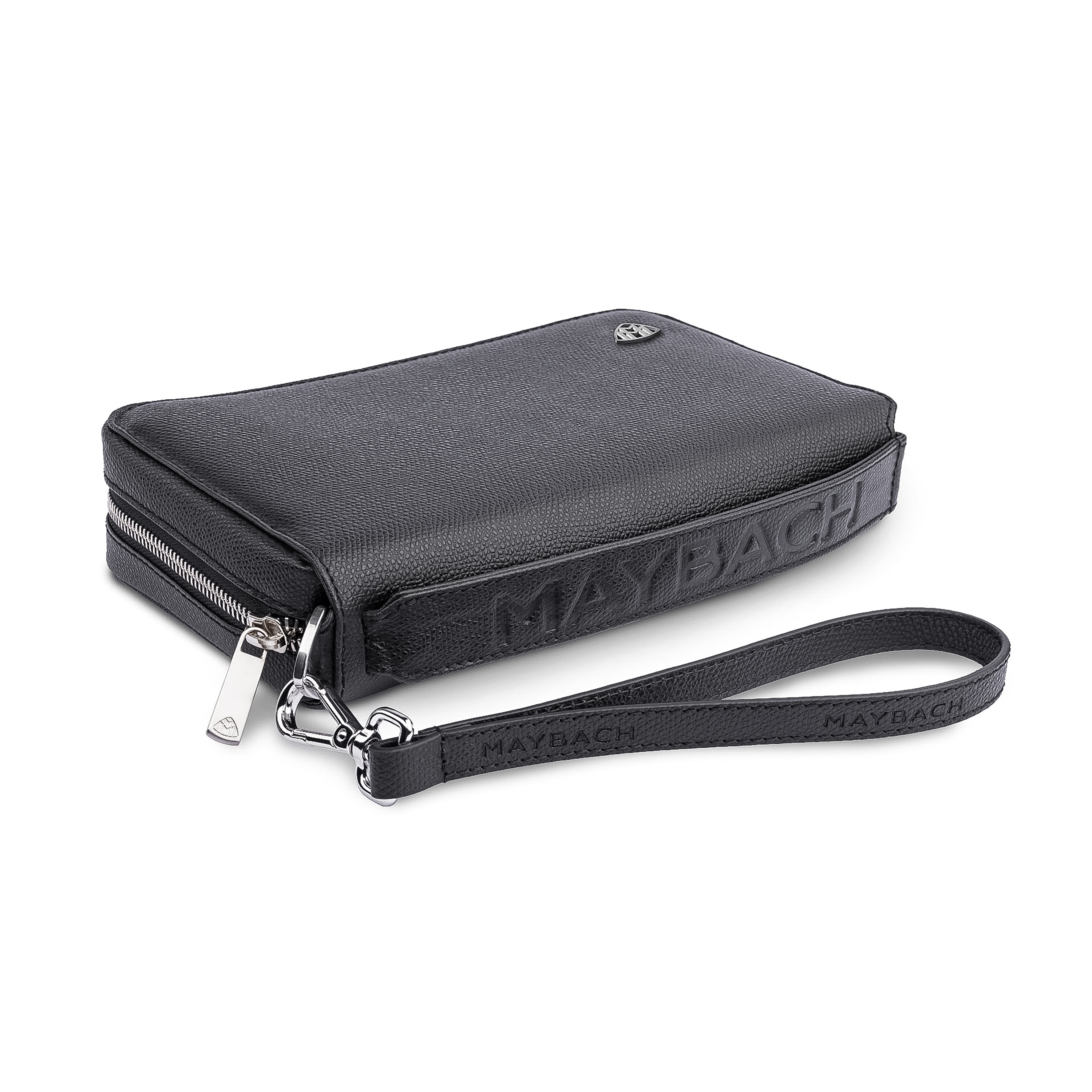 Portafoglio da uomo, Mercedes-Maybach - colore nero, Pelle