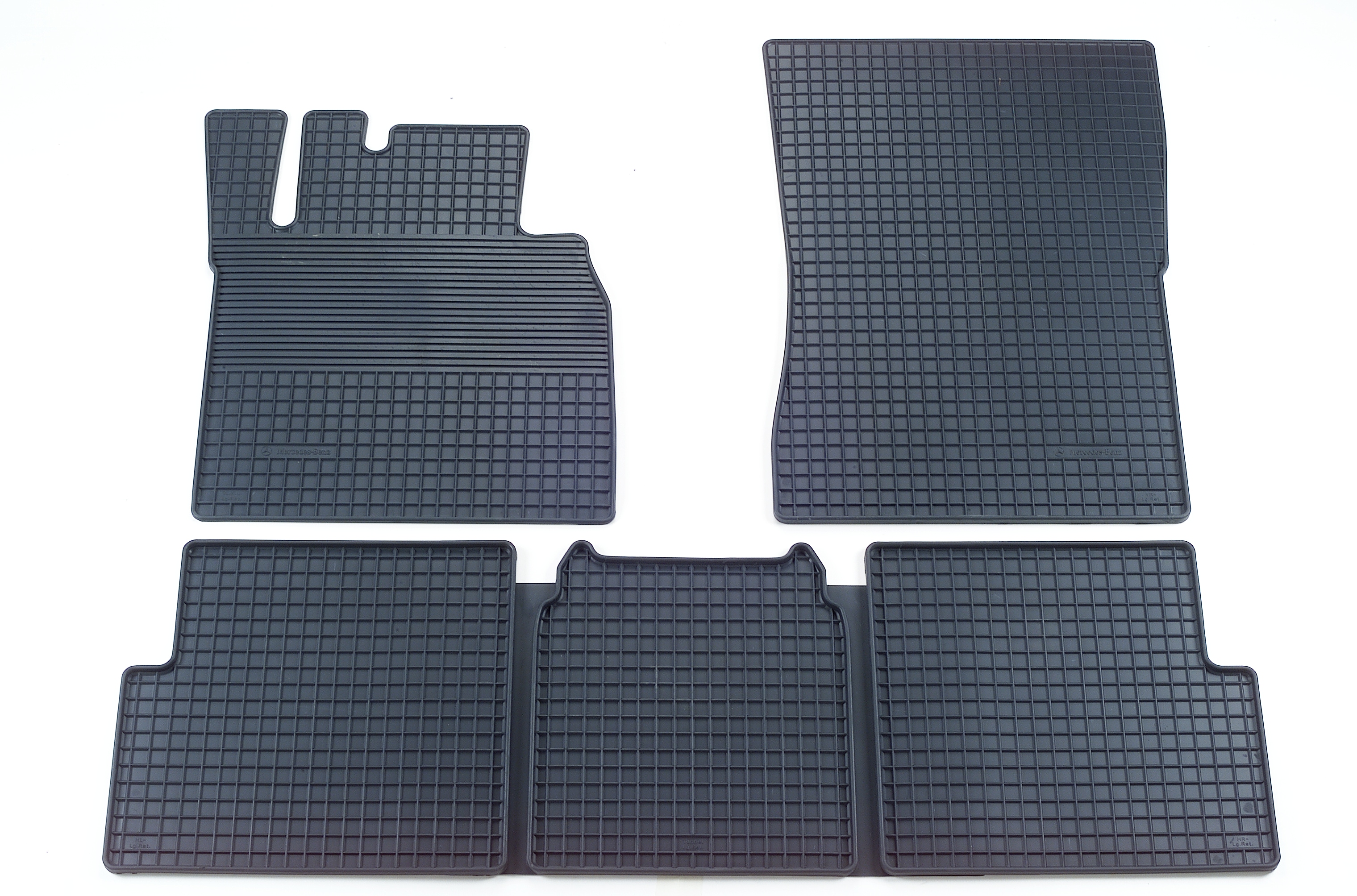 Tappetini in gomma CLASSIC, Set, 4 pezzi - LL, Antracite