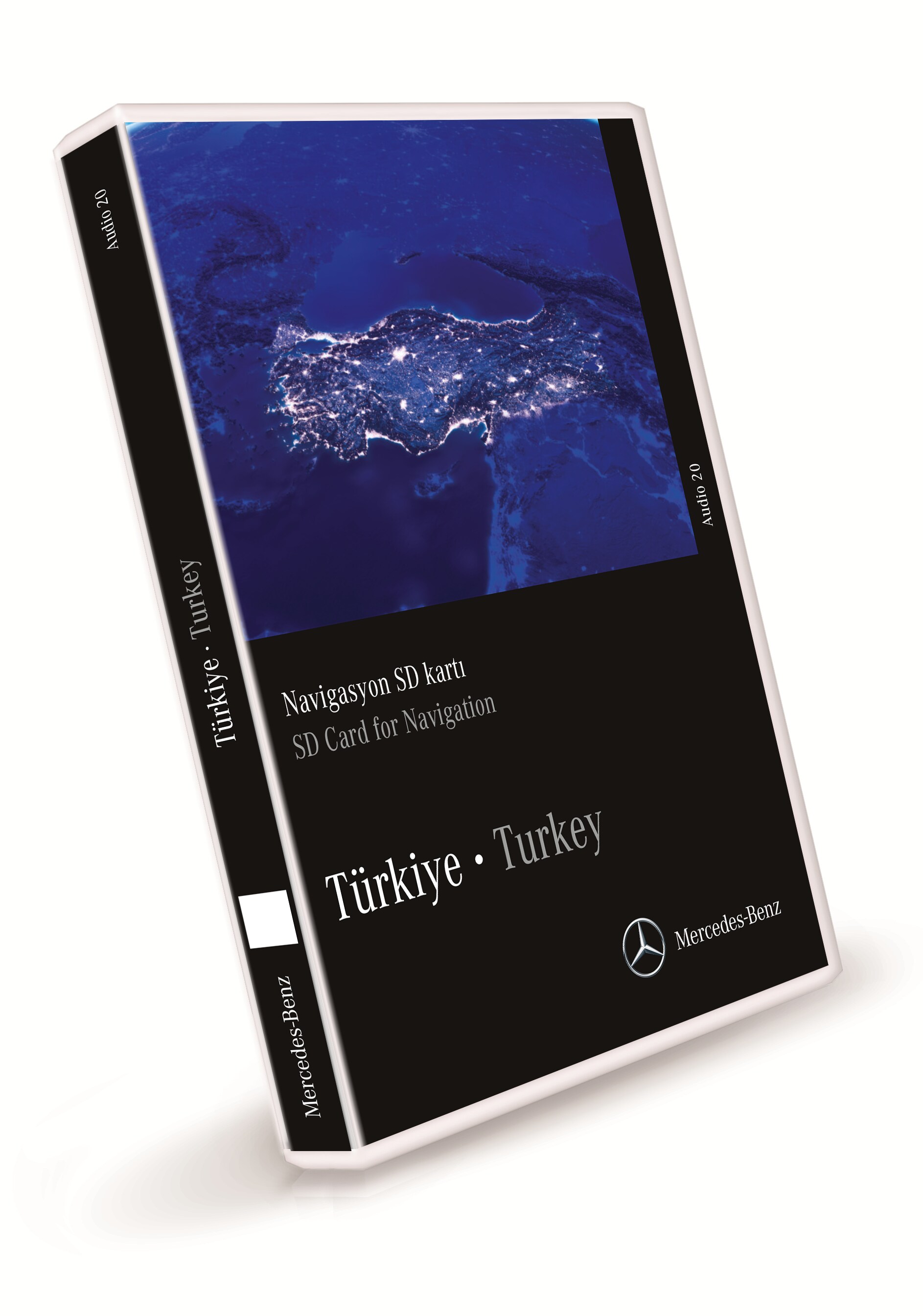 Memory card SD navigazione, Turchia, per montaggio a posteriori codice 357, solo in comb. con codice 355 e codice 506