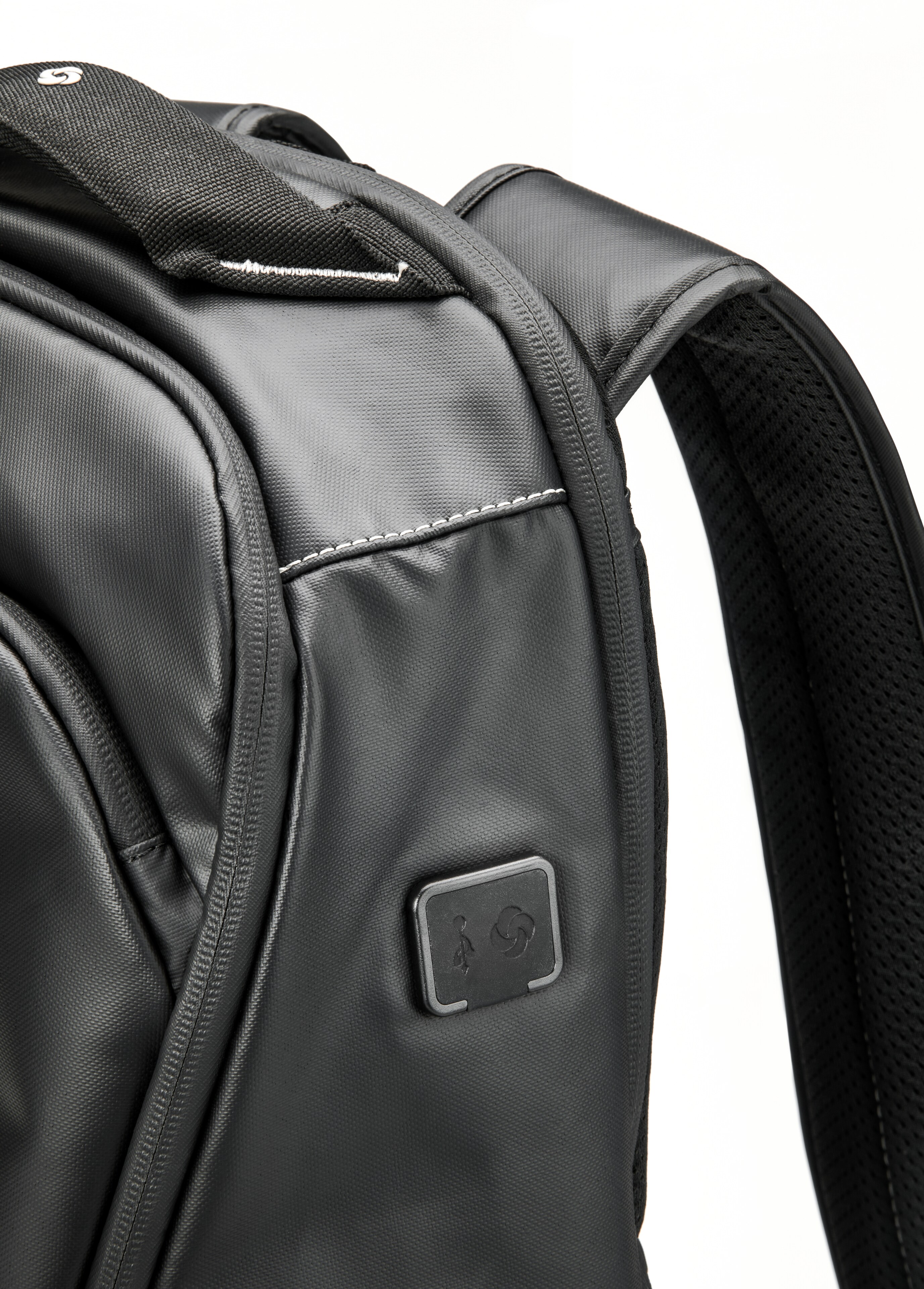 Zaino - colore nero, Poliammide (riciclato) / Poliestere, Samsonite