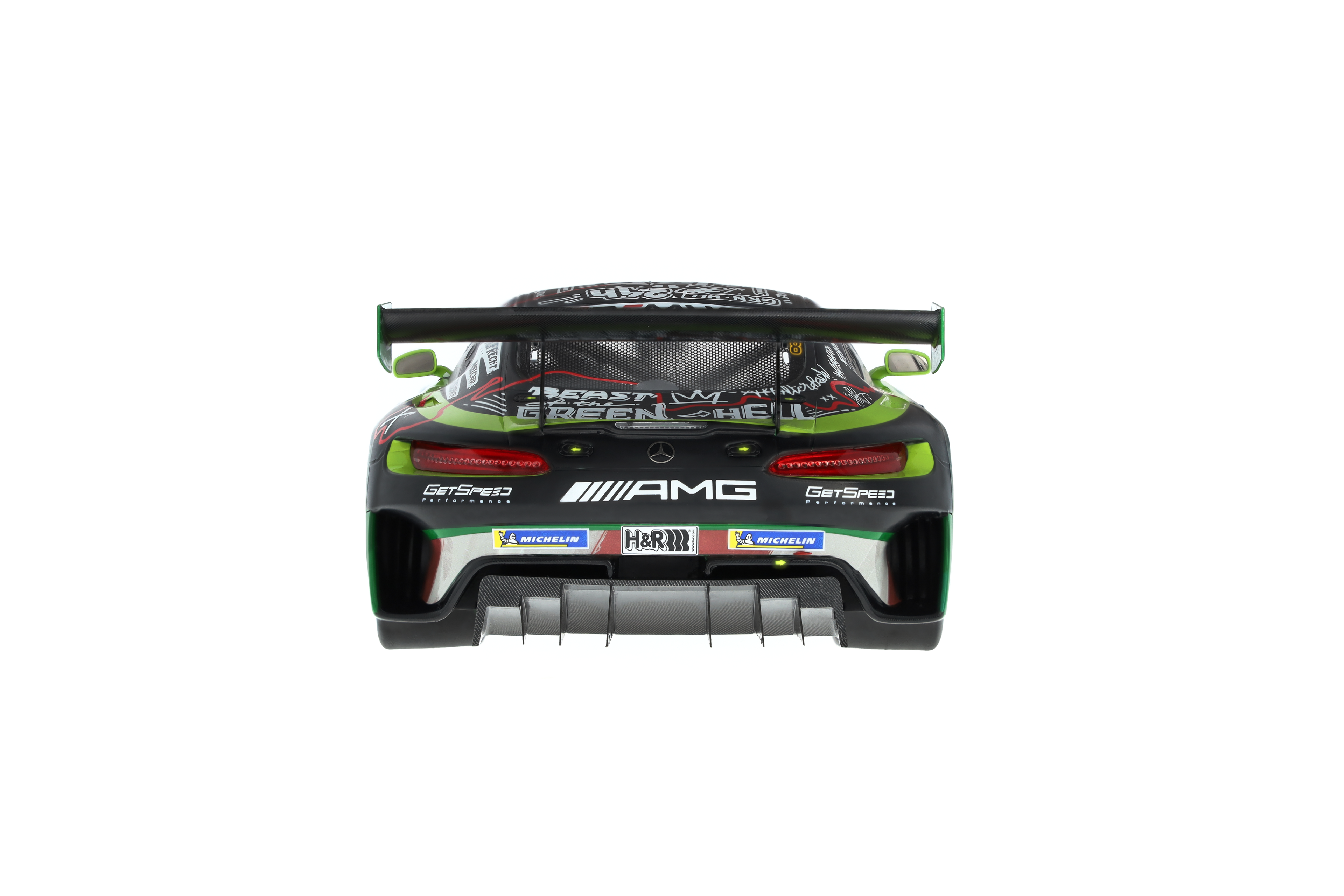 Mercedes-AMG GT3, ADAC RAVENOL 24h Nürburgring 2024, C190 - green hell magno, Minimax, 1:18