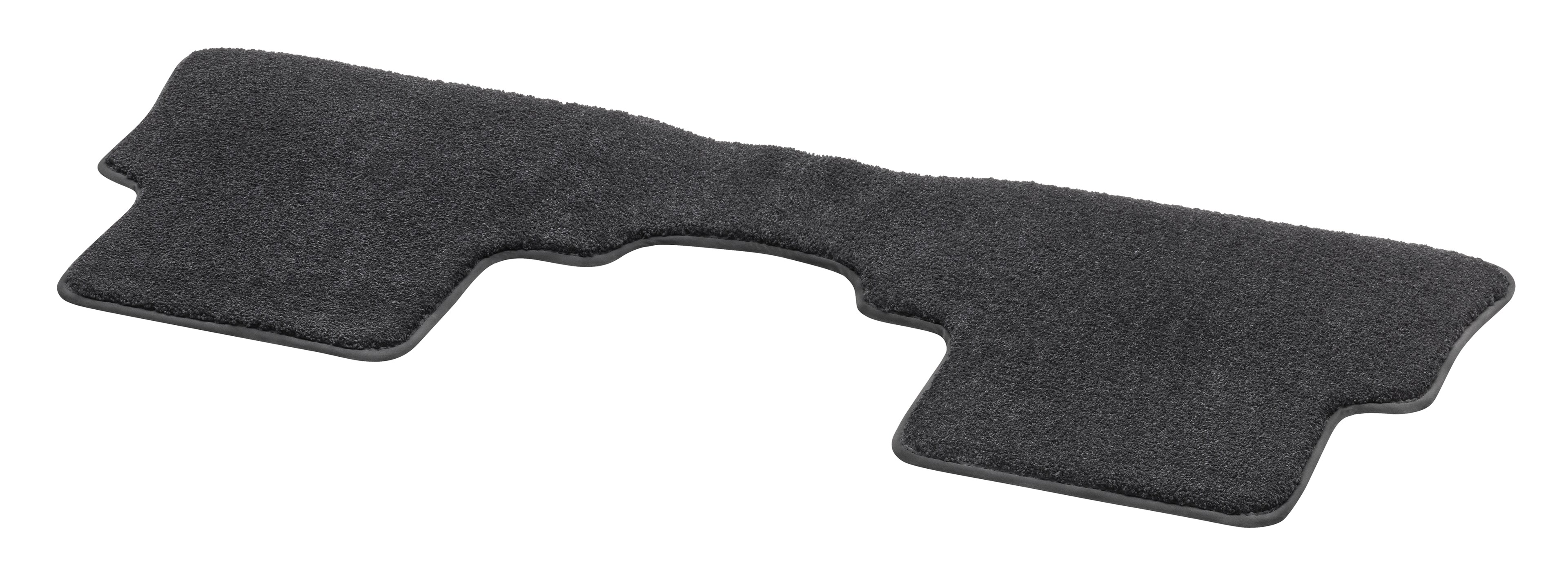 Tappetini in velours EXCLUSIVE, Vano posteriore, 1 pezzo - LL/RL, colore nero, Alloggiamento nero