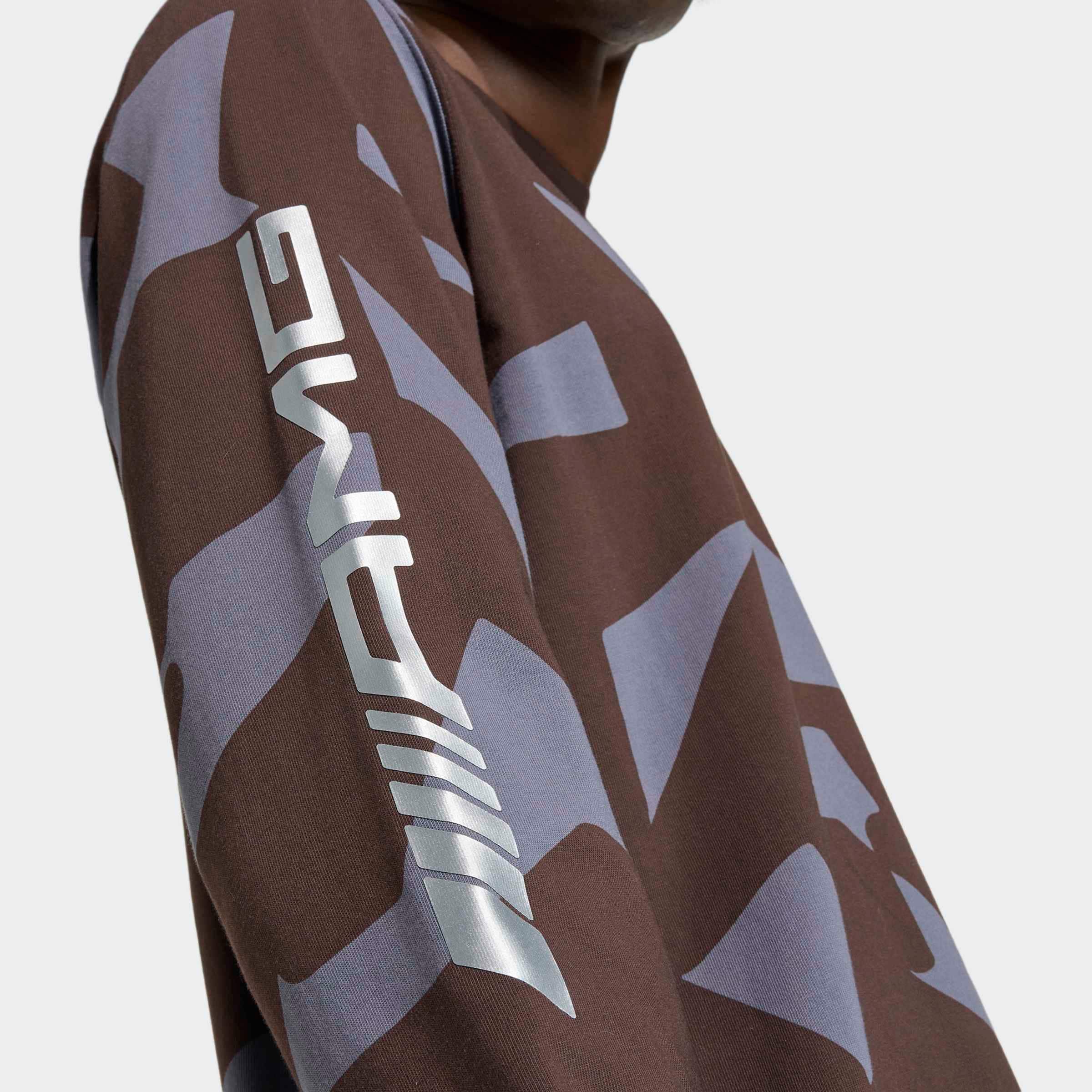 Maglia a maniche lunghe AMG, Unisex - marrone scuro, XS
