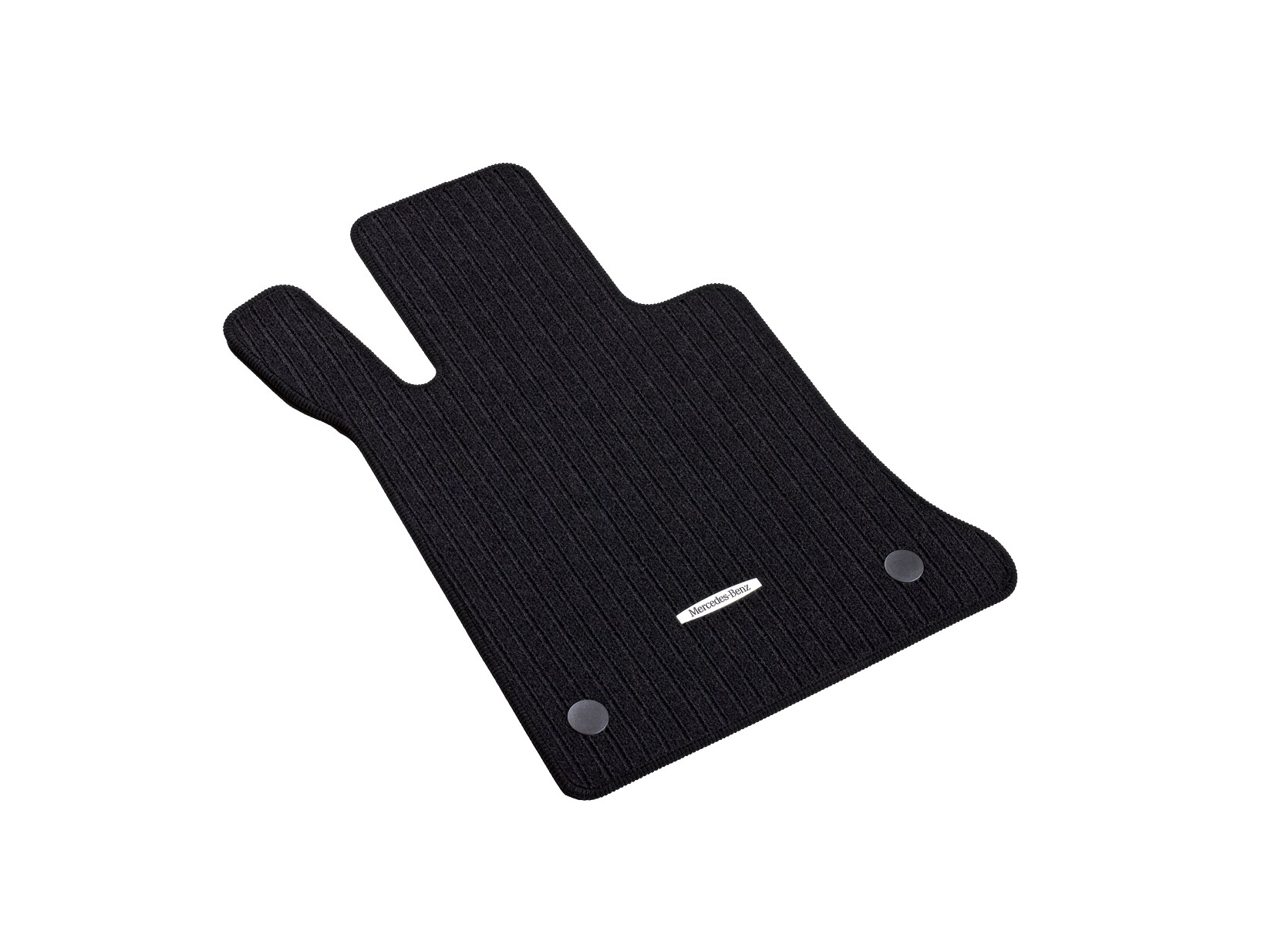 Tappetini in reps CLASSIC, Set, 4 pezzi - LL, colore nero