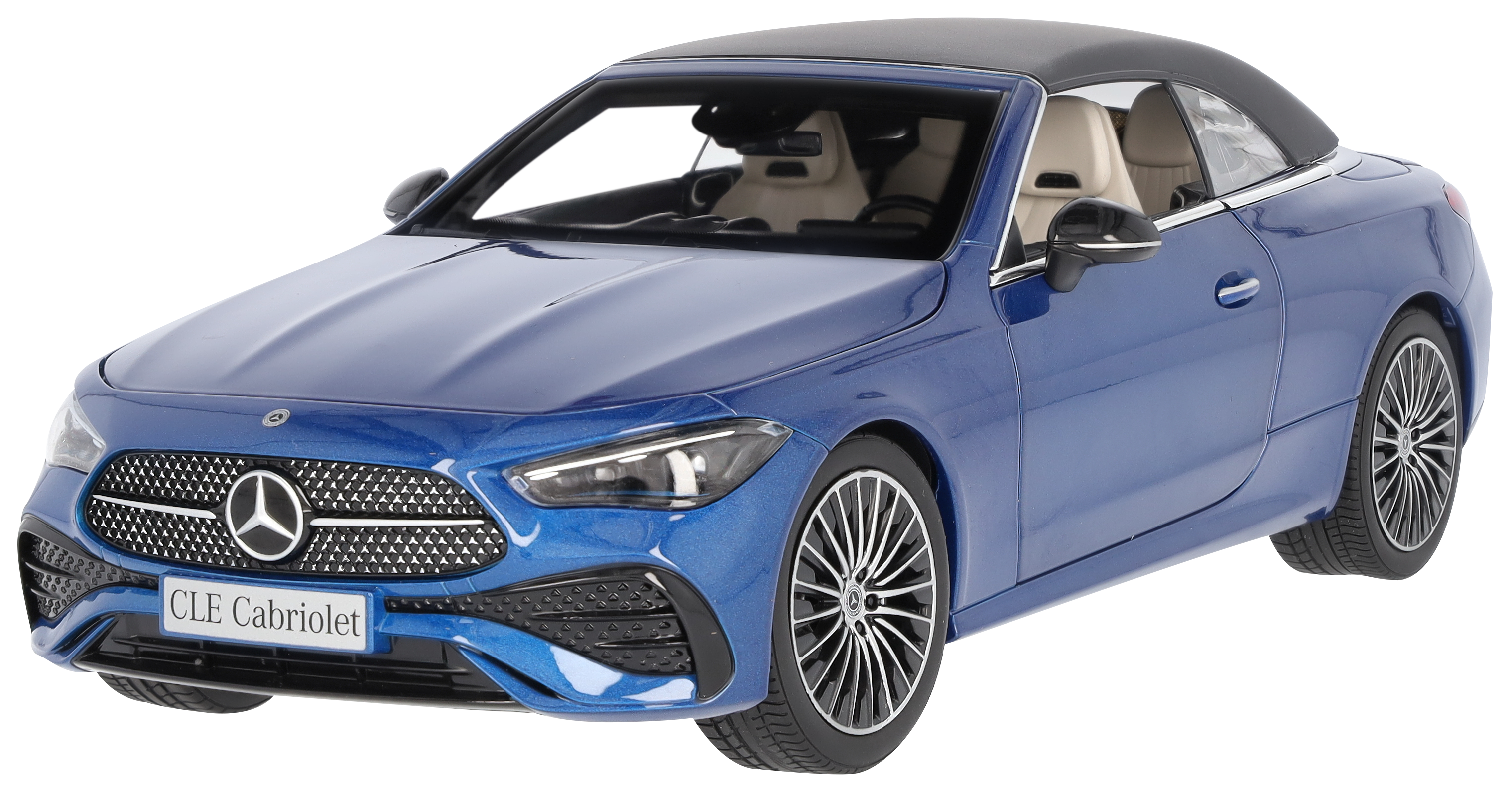 CLE Cabriolet, AMG Line, A236 - blu spettrale, Norev, 1:18
