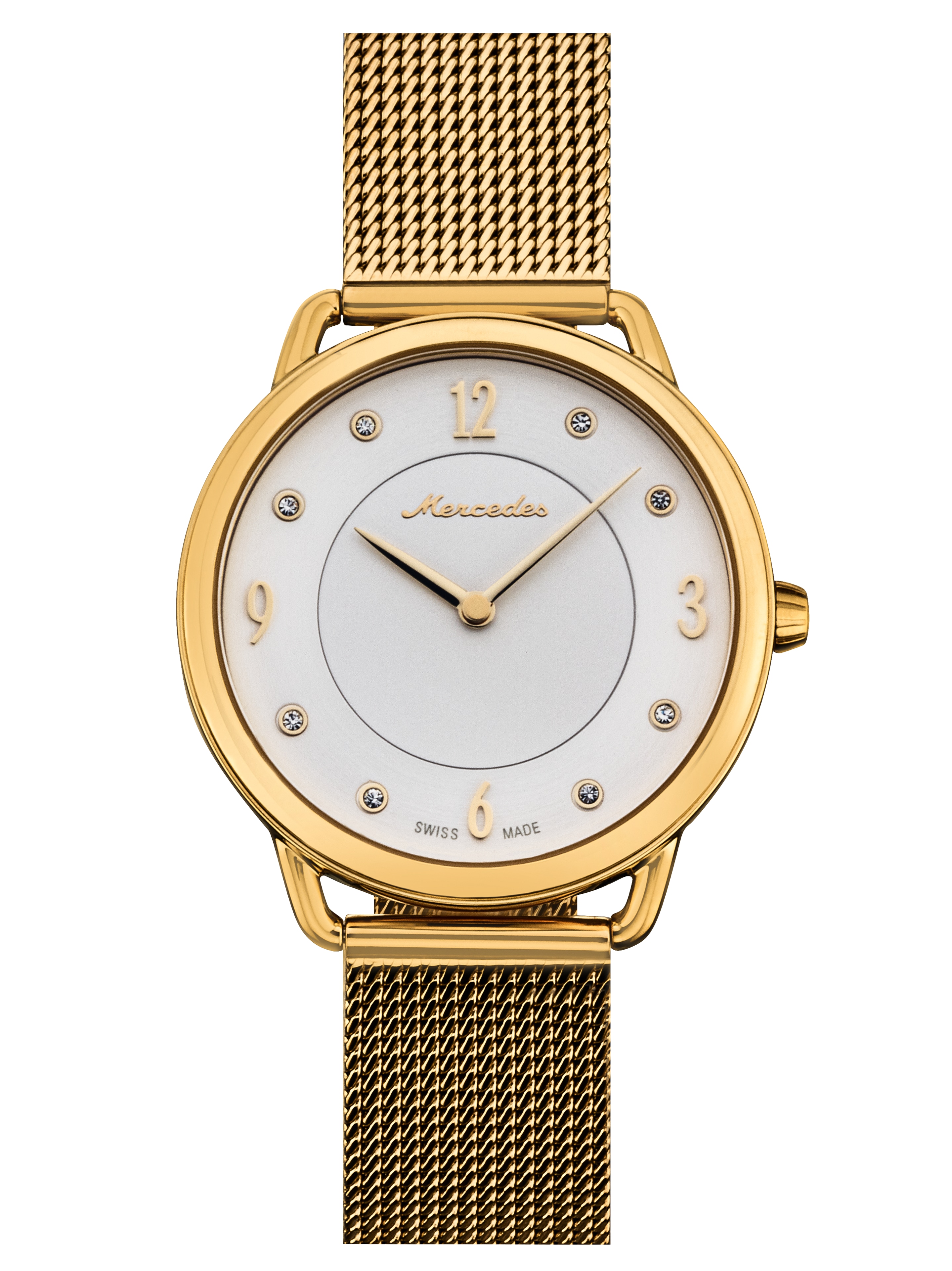 Orologio da polso da donna, Classic Lady - oro, acciaio inox