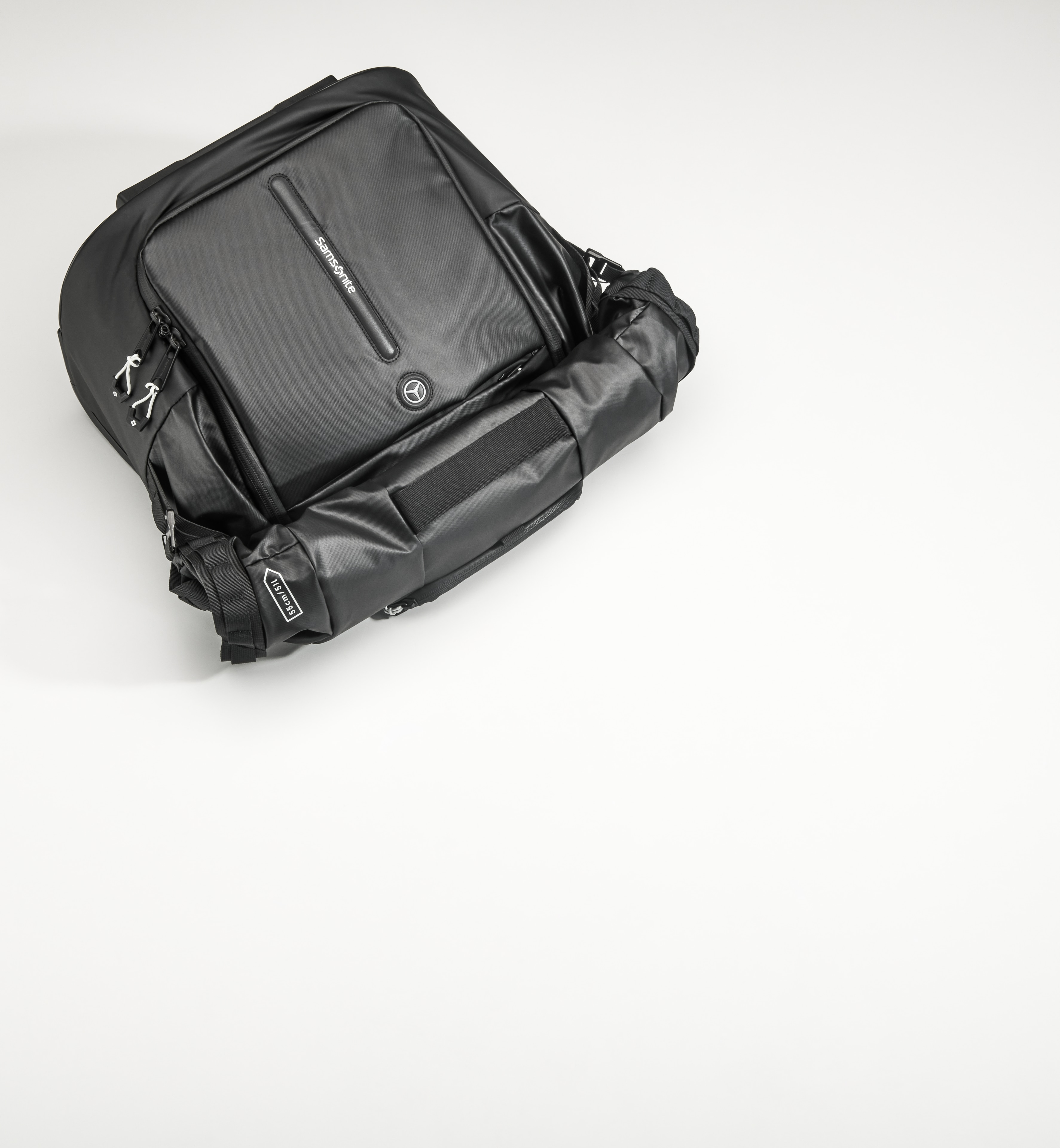 Borsa trolley, pieghevole - colore nero, Poliammide (riciclato) / Poliestere, Samsonite