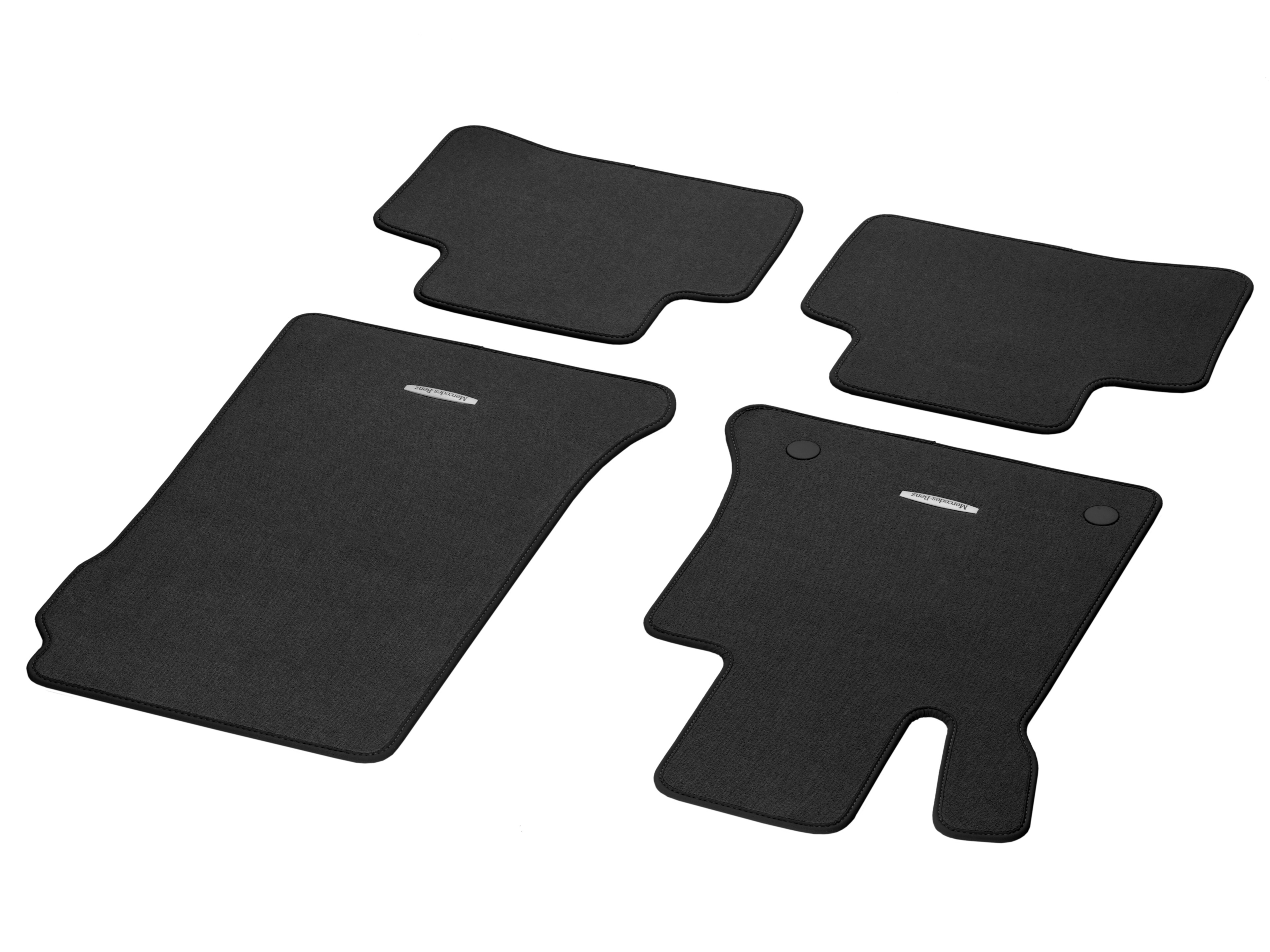 Veloursmatten, CLASSIC, Satz, 4-teilig