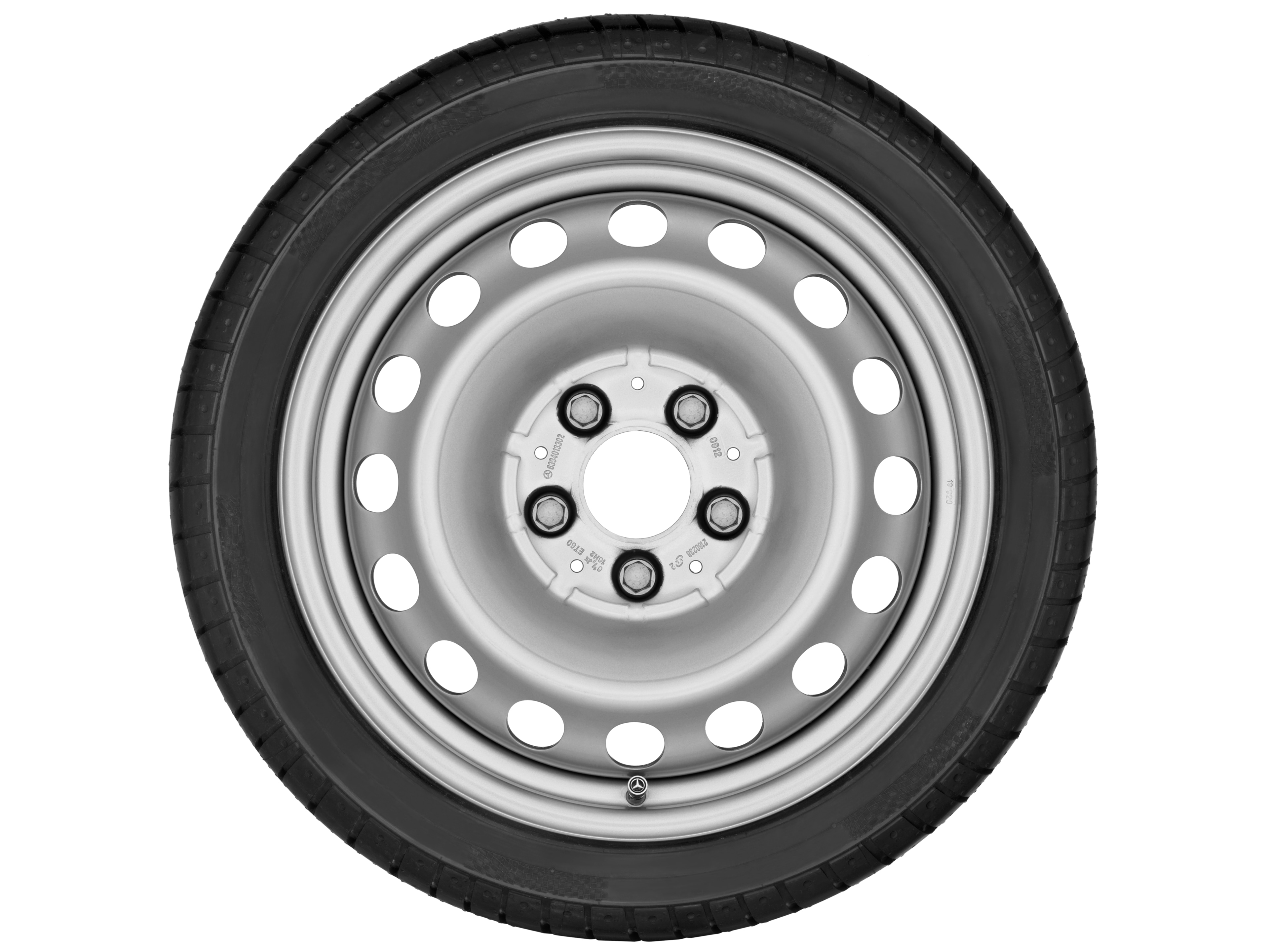 Cerchio in acciaio - 205/60 R16 XL 96T, 6 J x 16 ET 38