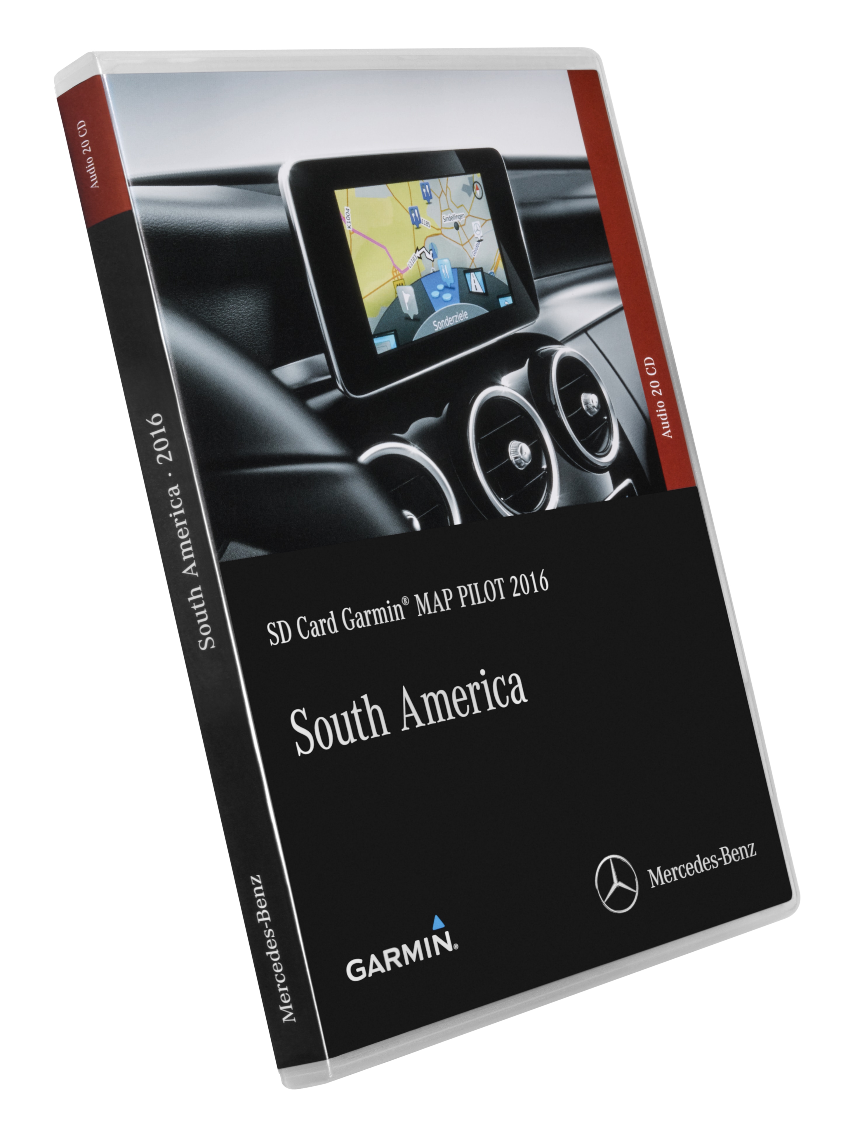 Garmin® MAP PILOT, Modulo di navigazione memory card SD Sudamerica, per montaggio a posteriori codice 357 (EG9), con predisposizione codice 522