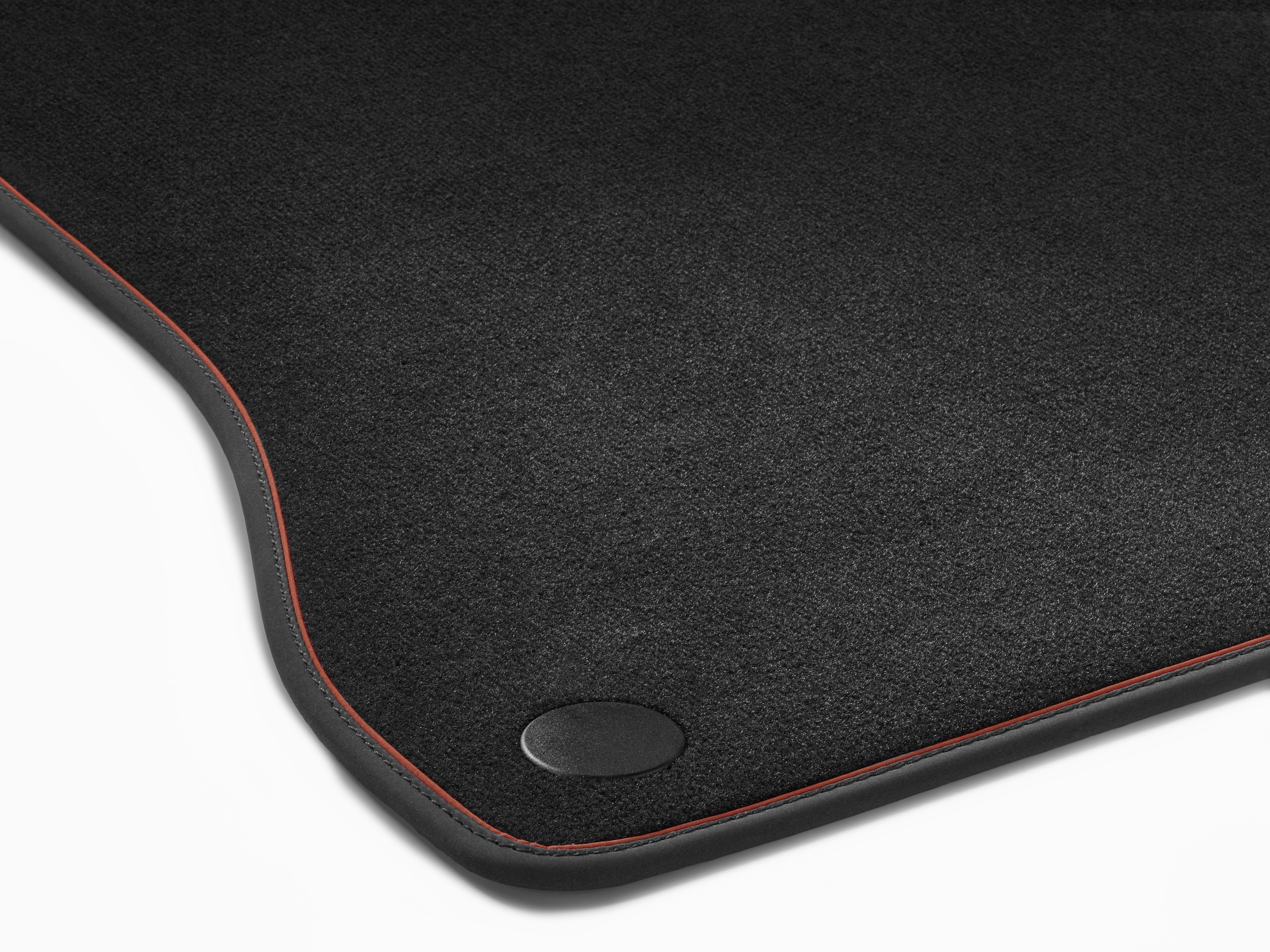 Tappetini in velours CLASSIC, Set, 4 pezzi - RL, colore nero / marrone Siena