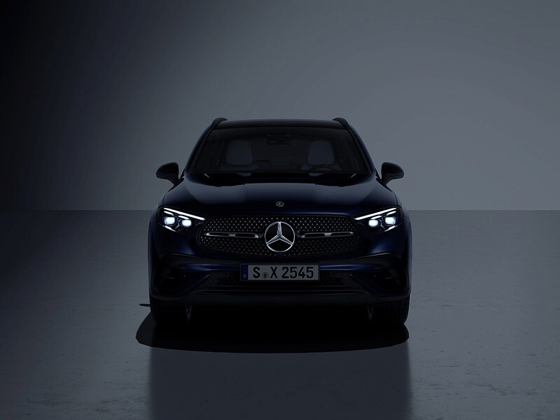 Stella Mercedes illuminata, Elemento decorativo - cromata