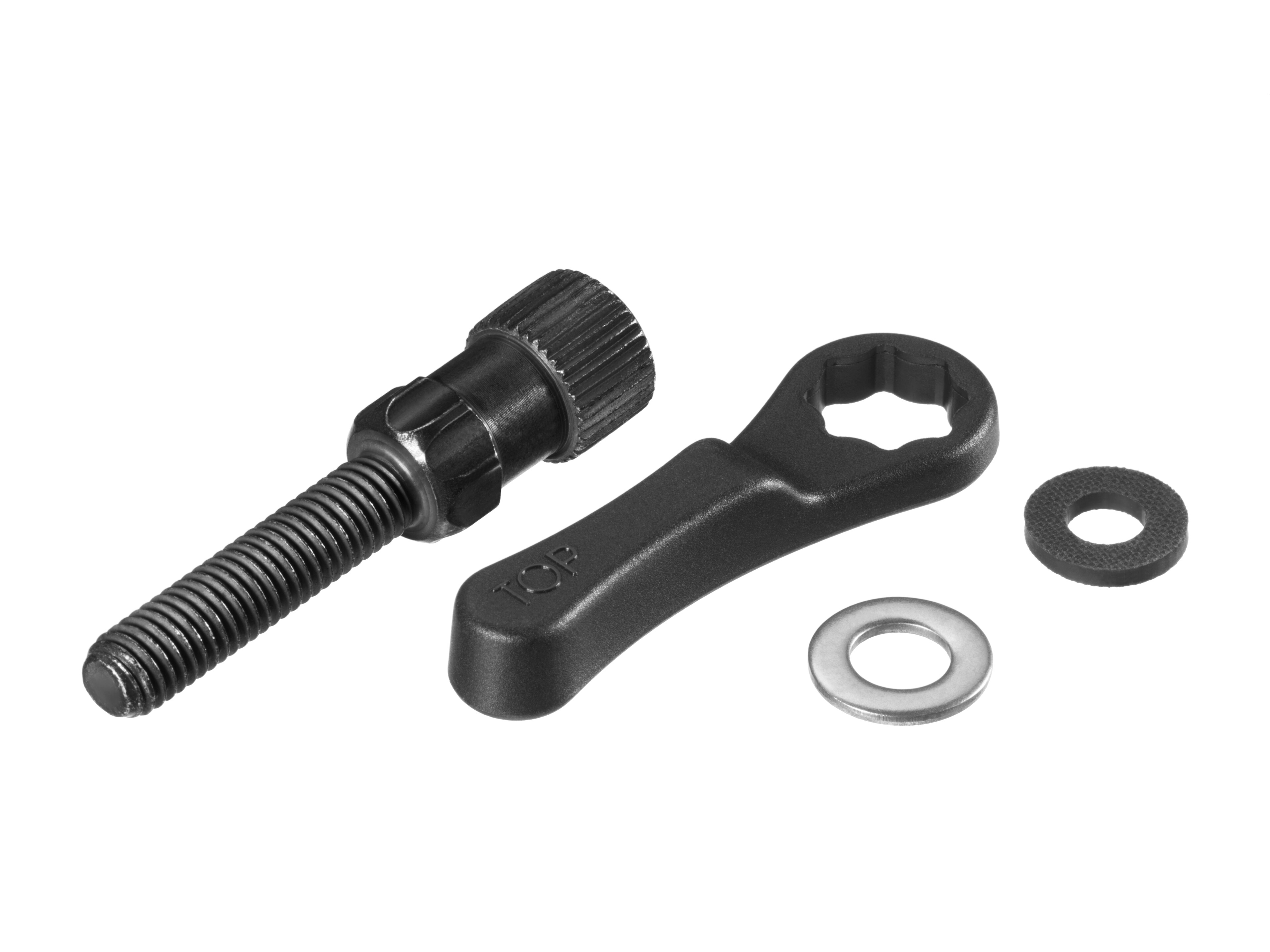 Befestigungsteile Grundträger - Metall, schwarz / silberfarben