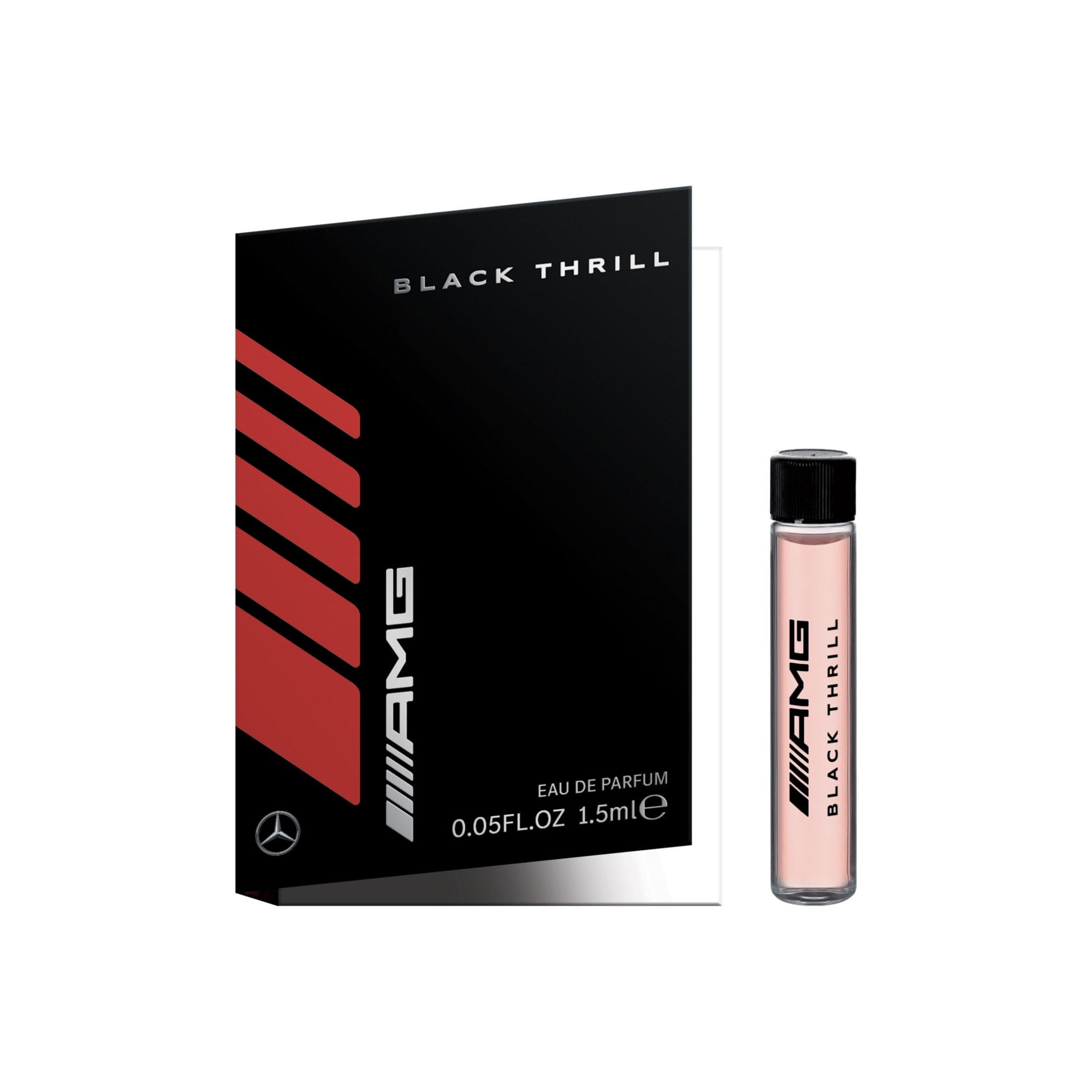 AMG Black Thrill, EdP, Campioni di prodotti, Confezione da 12 - per uomo, INCC, 1,5 ml