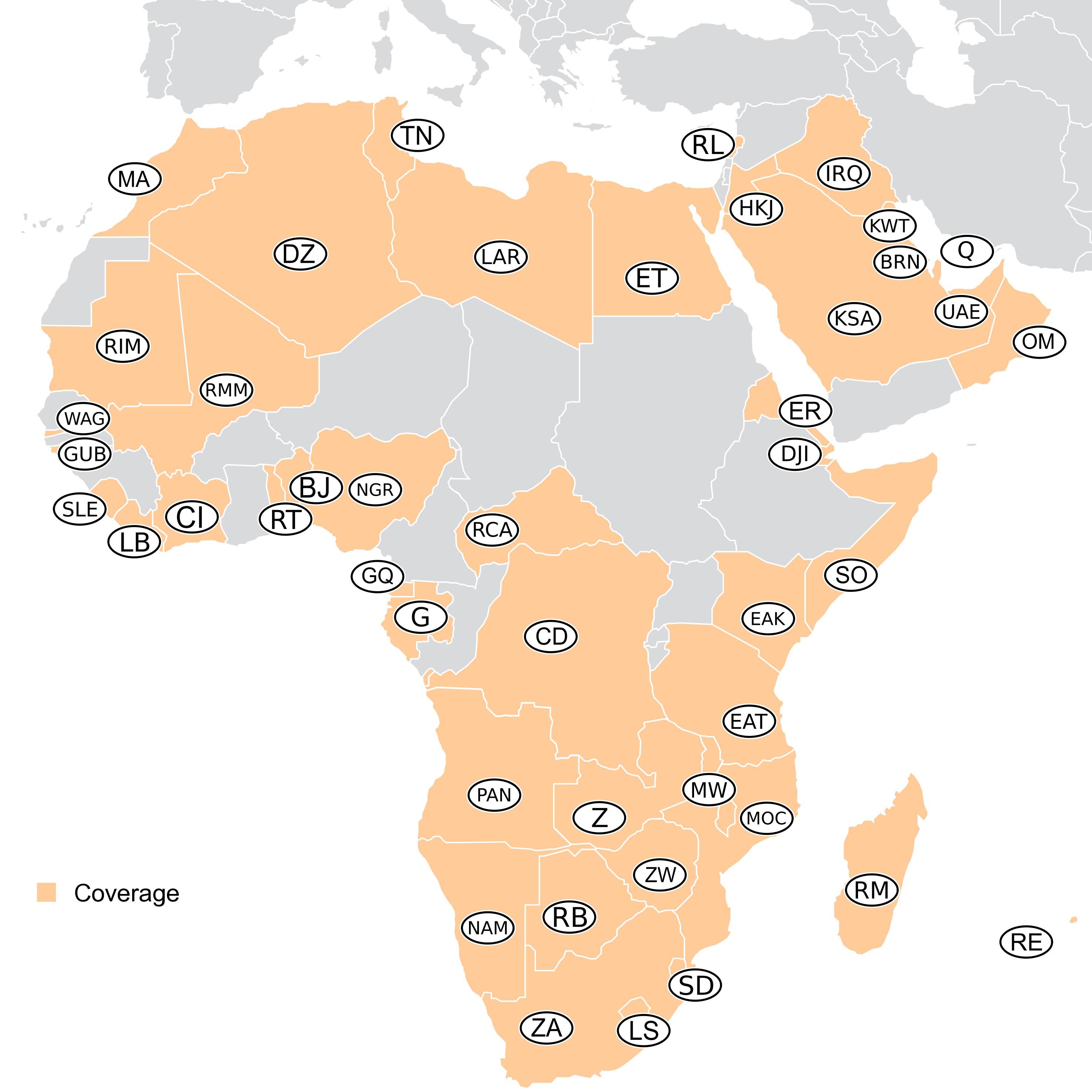 Licenza aggiornamento dati cartografici, COMAND Online, Africa/Vicino Oriente, Versione 2018 - COMAND Online, NTG5.5, Versione 4.0