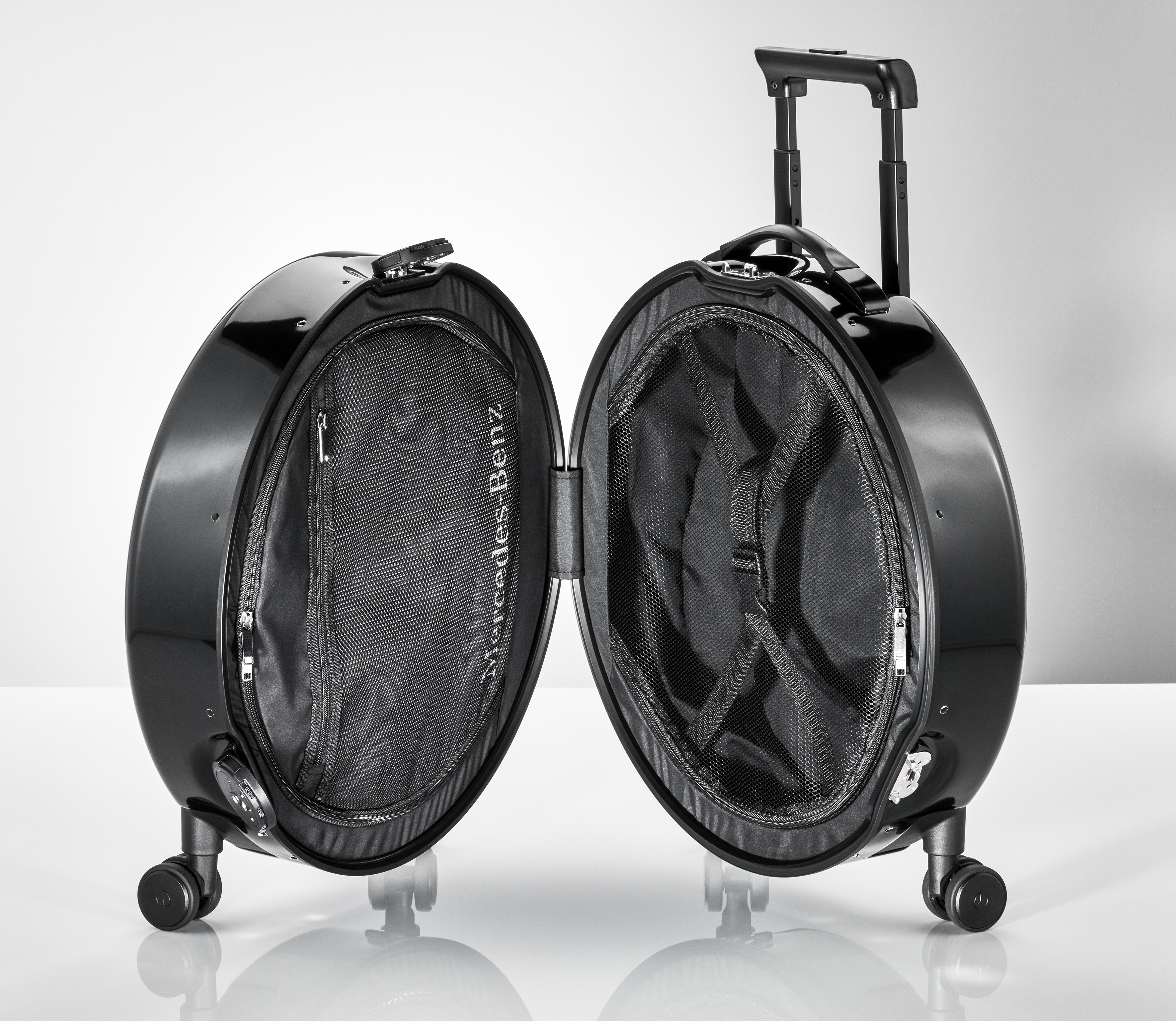Valigie, G-Class - colore nero, policarbonato / Poliestere, 45 l