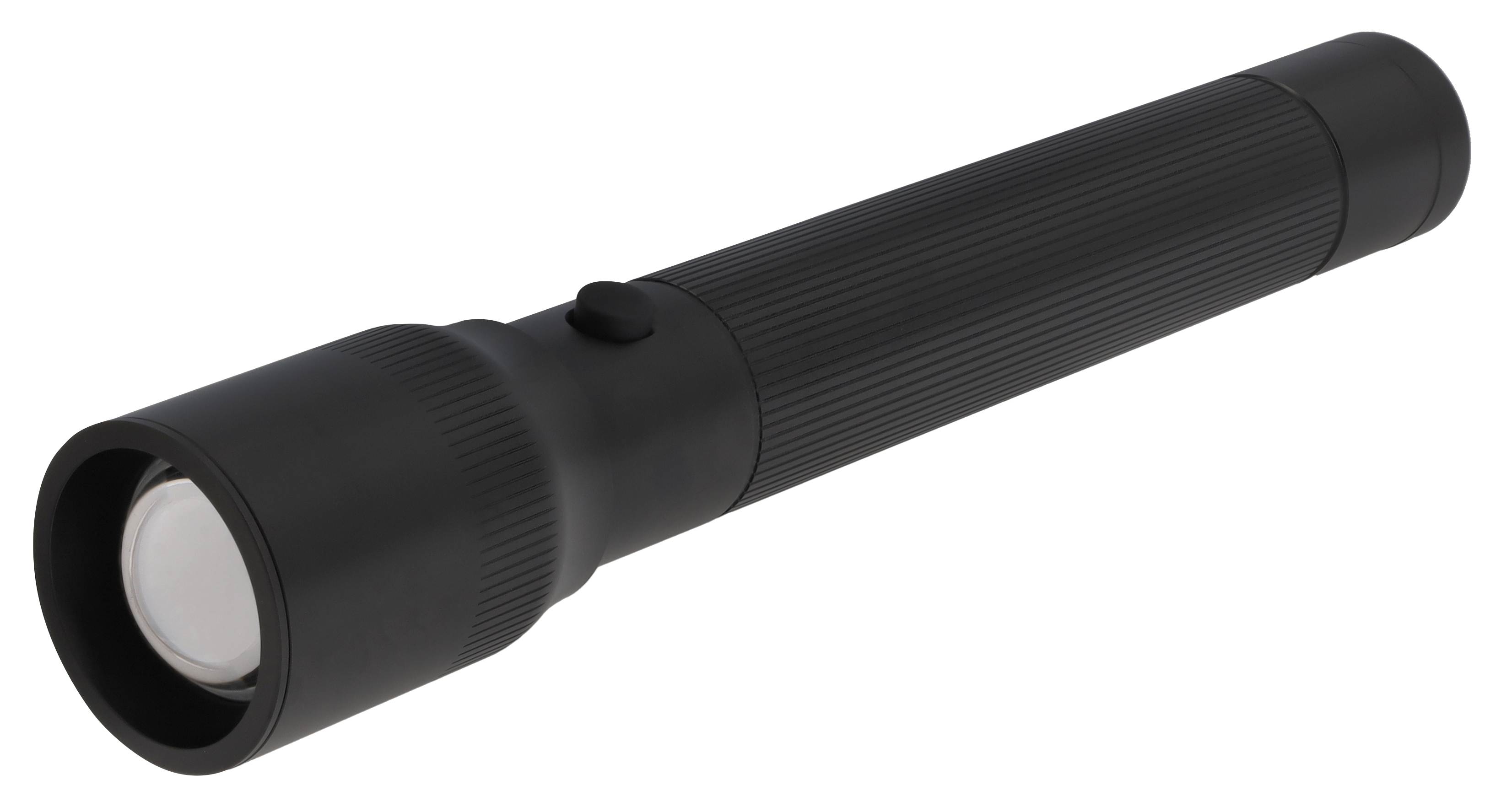 Torcia tascabile LED, grande - colore nero, Alluminio, Ansmann