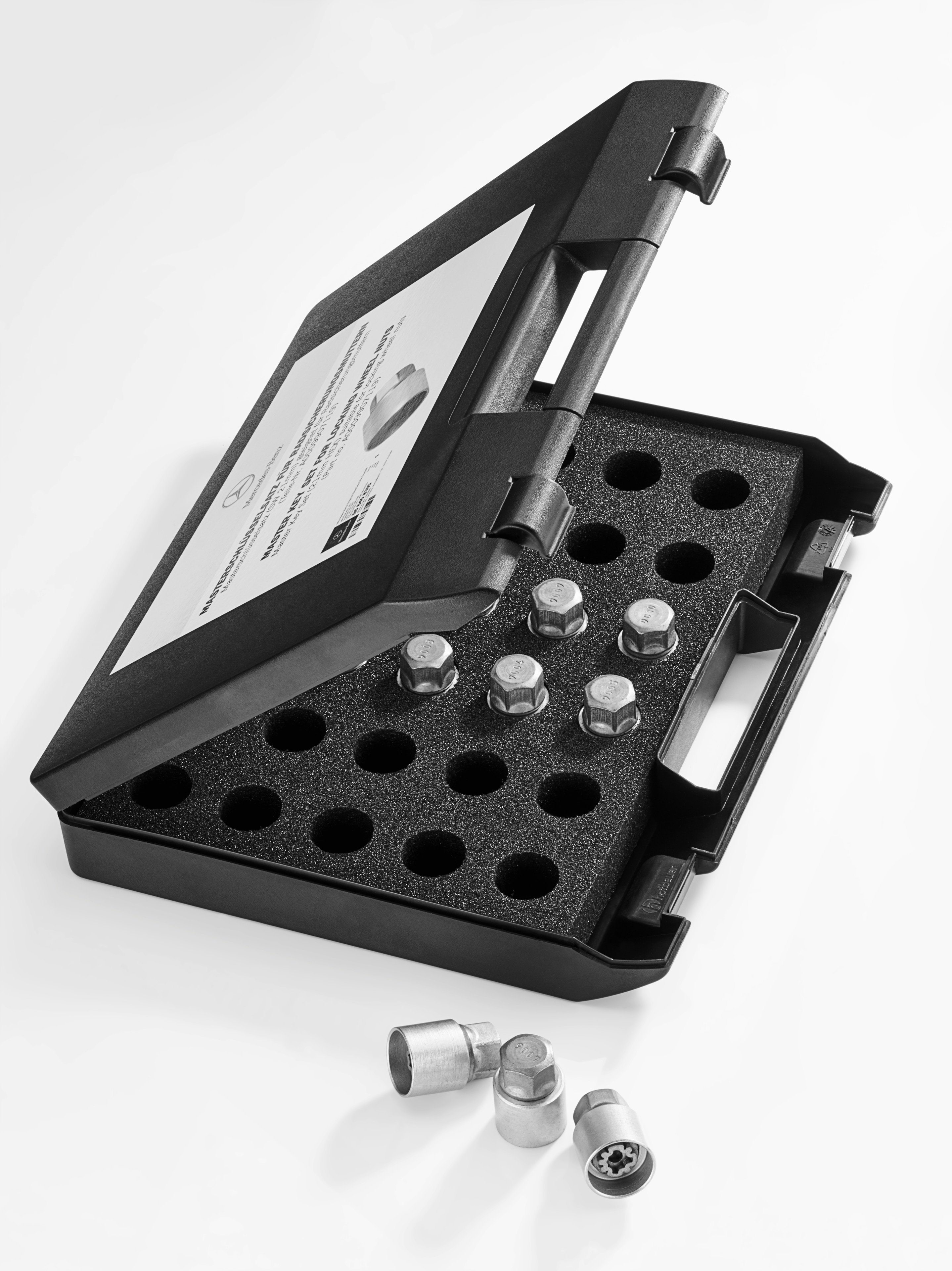 Set di chiavi master, Ampiezza chiave 21 mm - argento