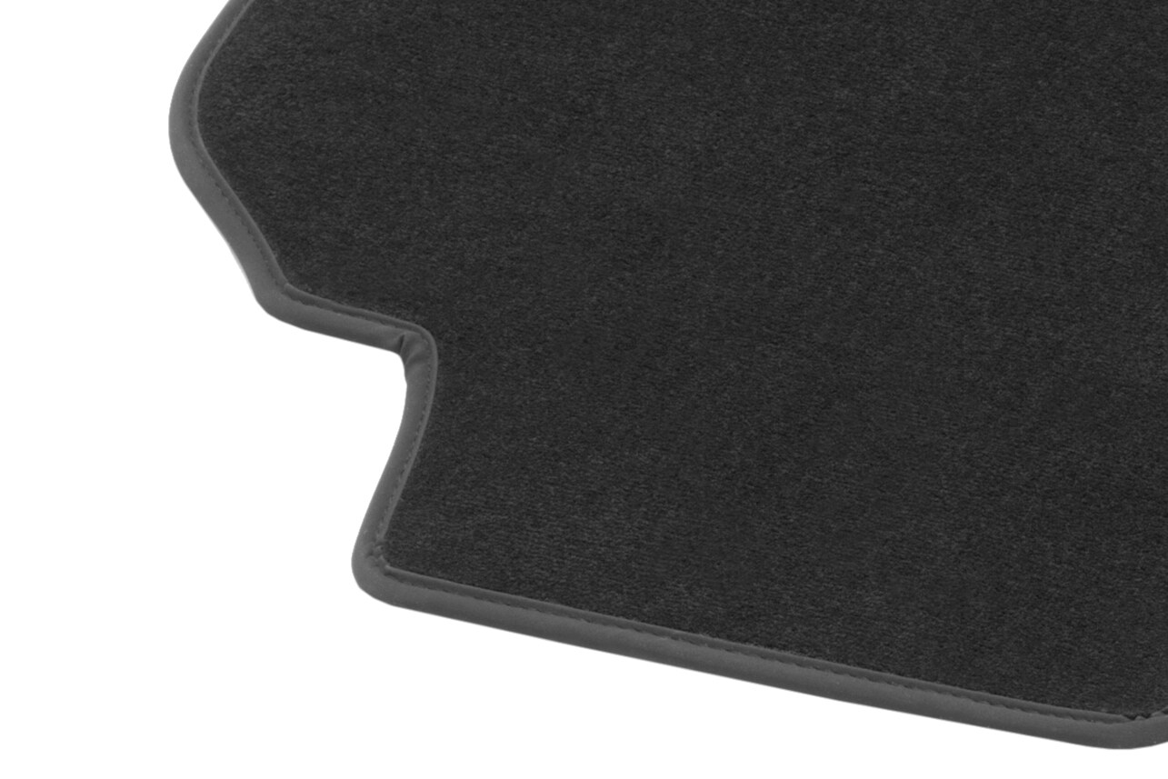 Tappetini in velours Vano passeggeri, 3ª fila di sedili, 1 pezzo - LL/RL, colore nero