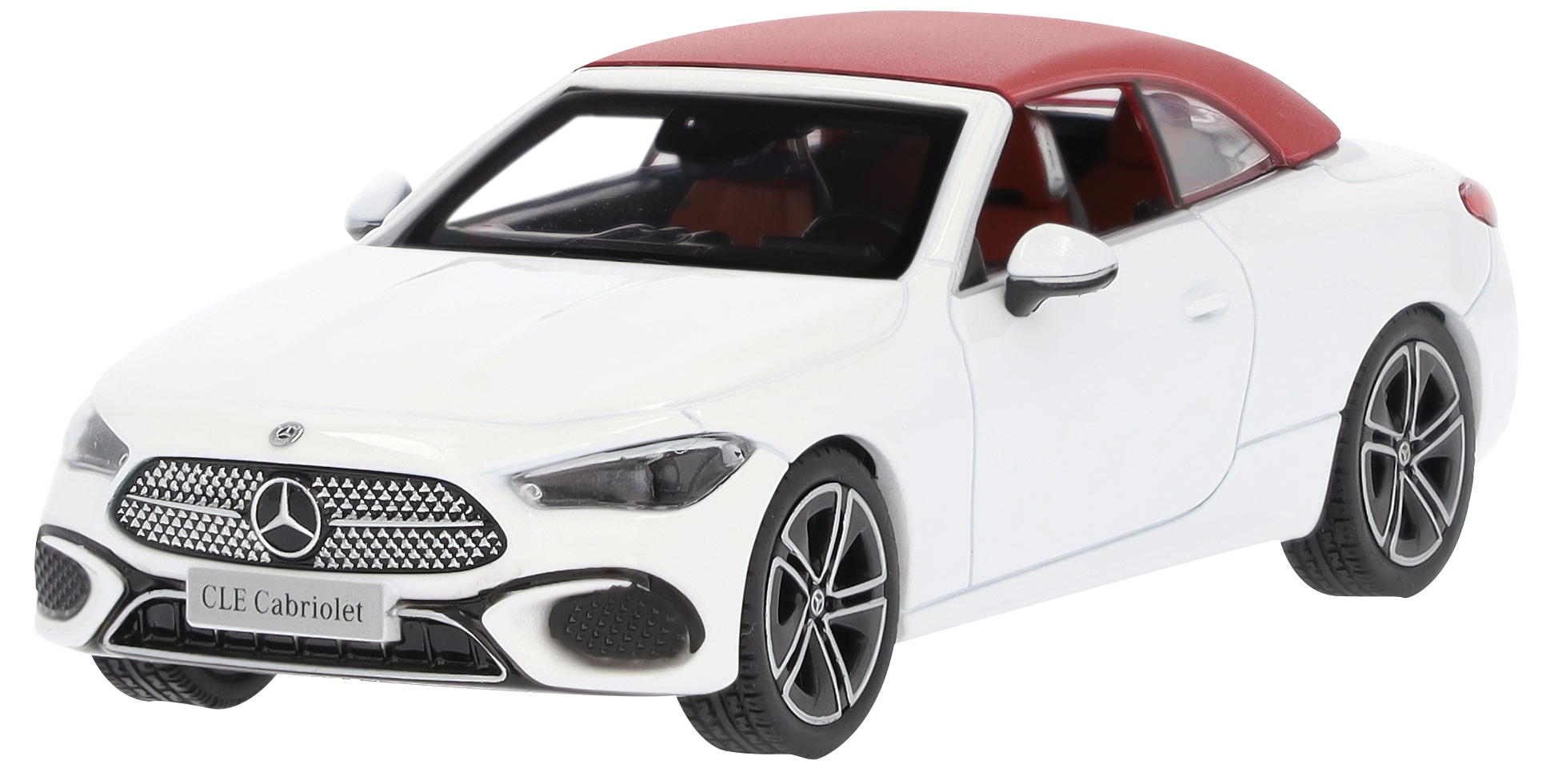 CLE Cabriolet, AVANTGARDE, A236 - Bianco opalite lucente MANUFAKTUR, Norev, 1:43