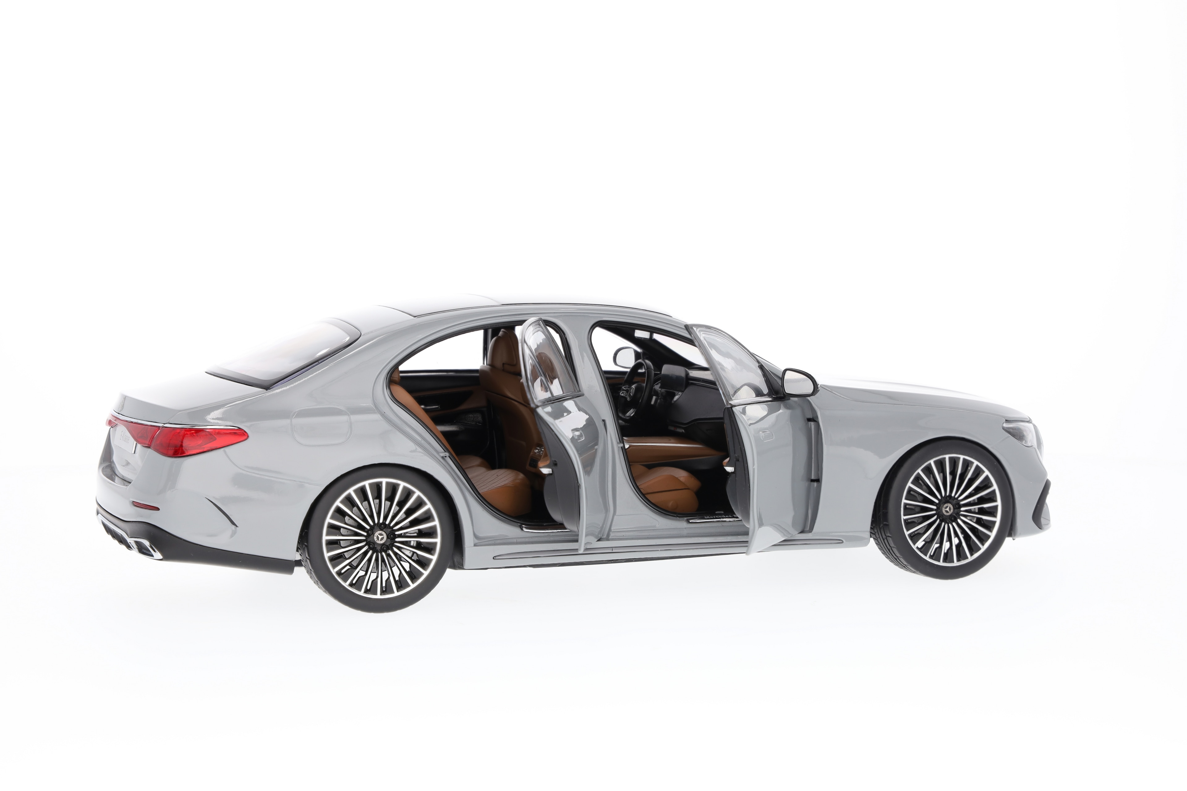 Classe E, Berlina, AMG Line, W214 - Grigio Alpi standard MANUFAKTUR, iScale, 1:18