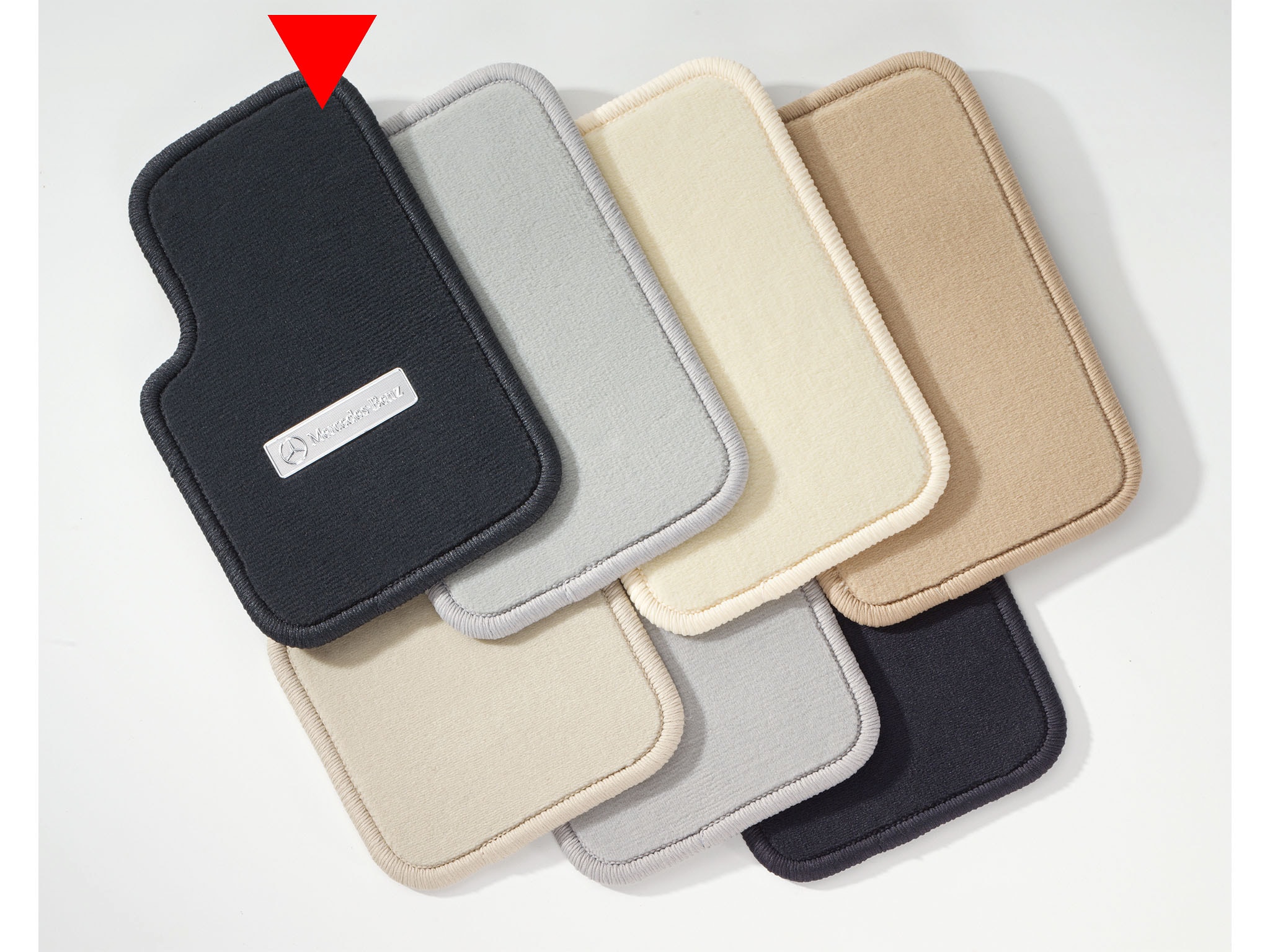 Veloursmatten, CLASSIC, Satz, 4-teilig