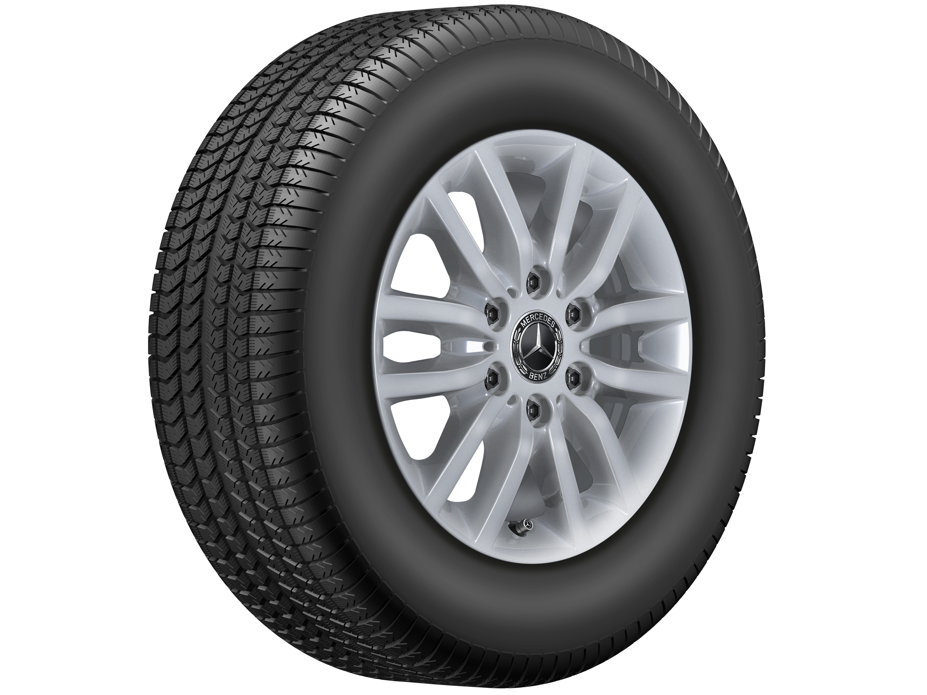 Cerchio a 6 doppie razze - 235/65 R16  121/119R, 6,5 J x 16 ET 54