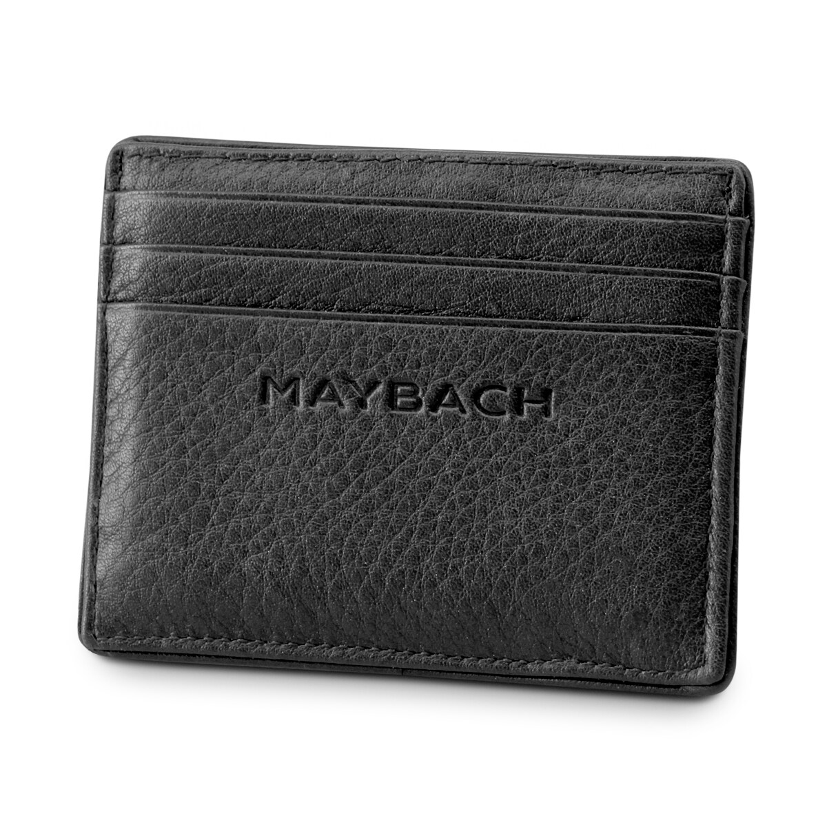 Custodia per carte di credito, Mercedes-Maybach - colore nero, Pelle