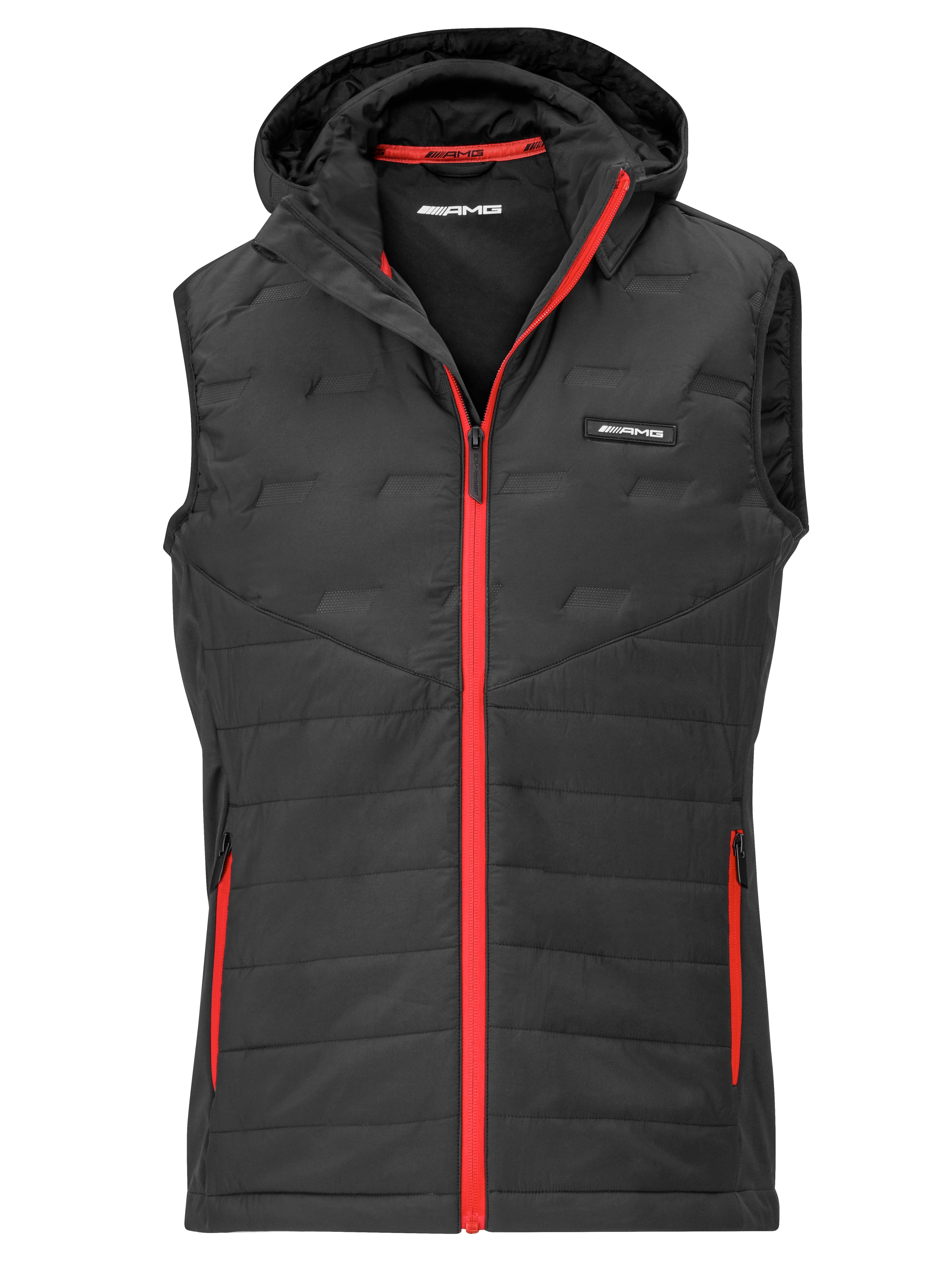 Gilè ibrido da uomo AMG - colore nero, XXXL
