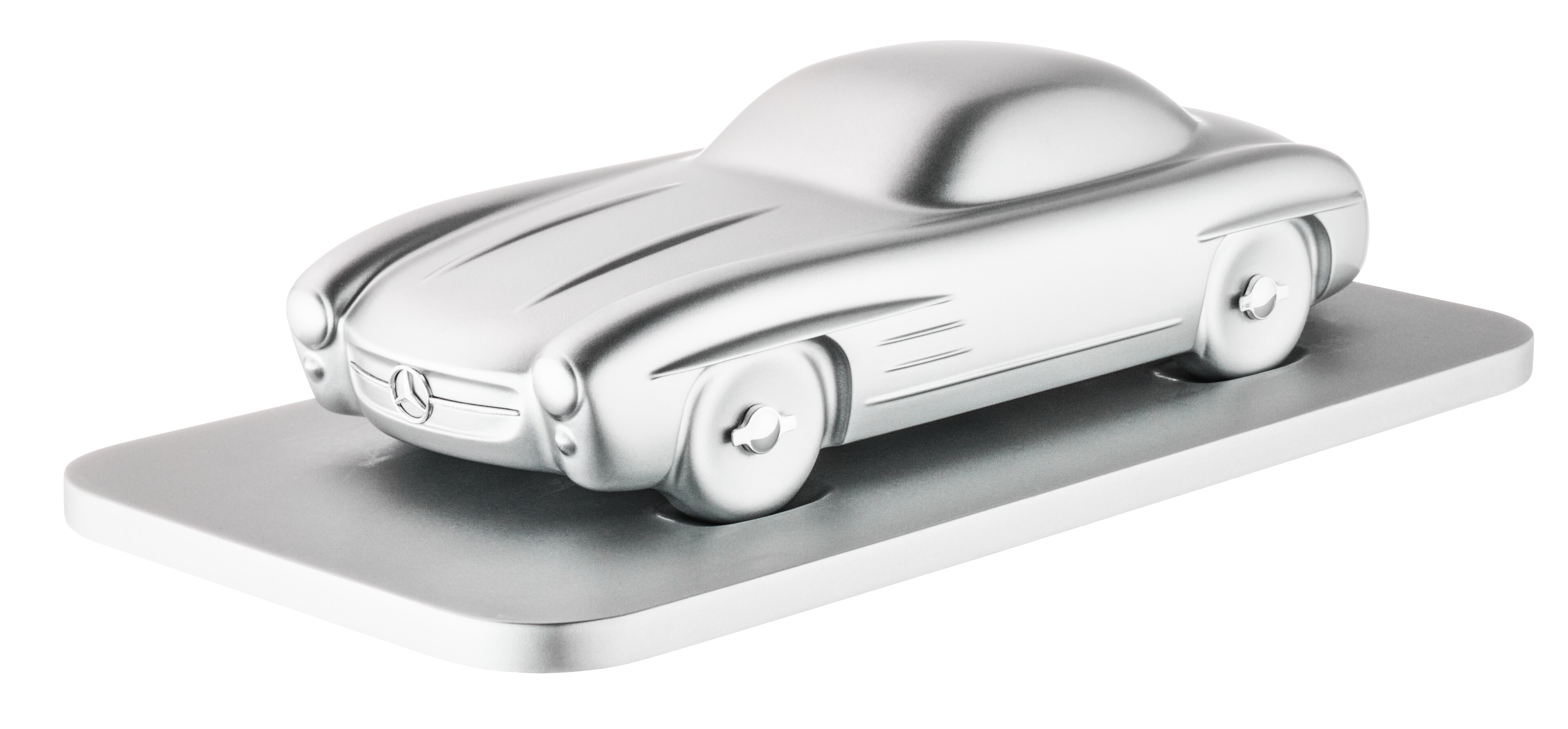 Scultura 300 SL Coupé W 198 II (1957-1963) - argento, Minichamps, 1:18