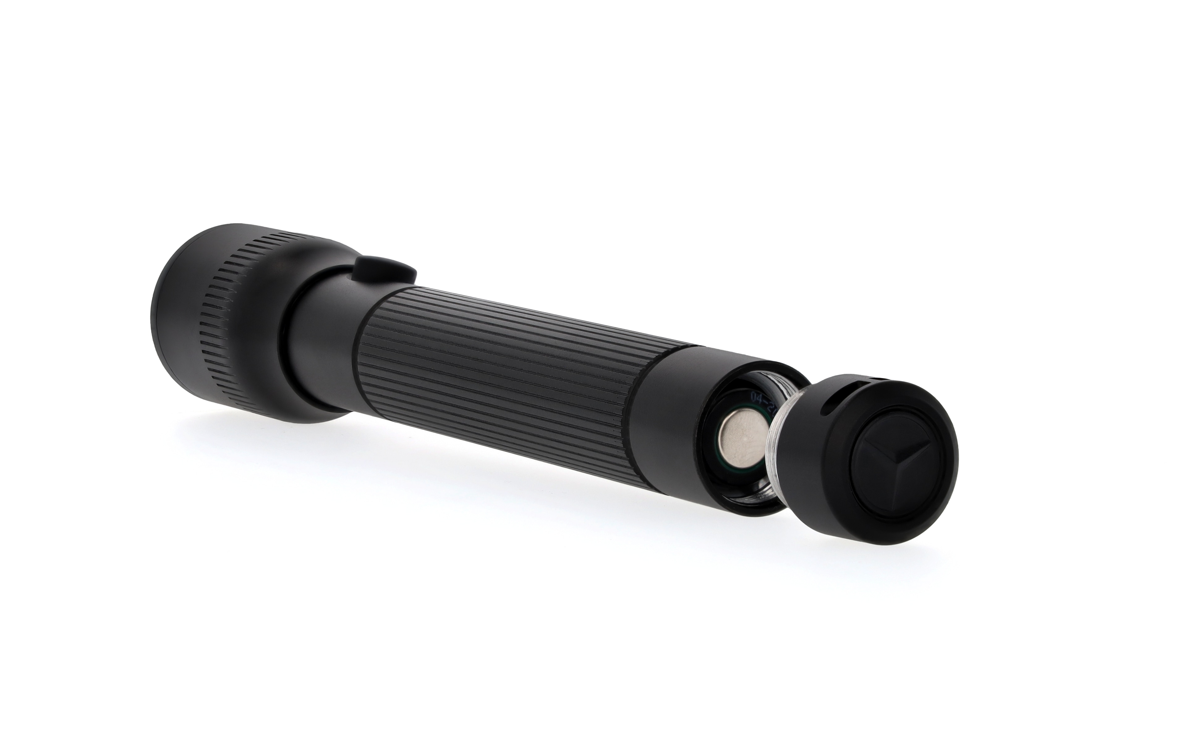 Torcia tascabile LED, piccolo - colore nero, Alluminio, Ansmann