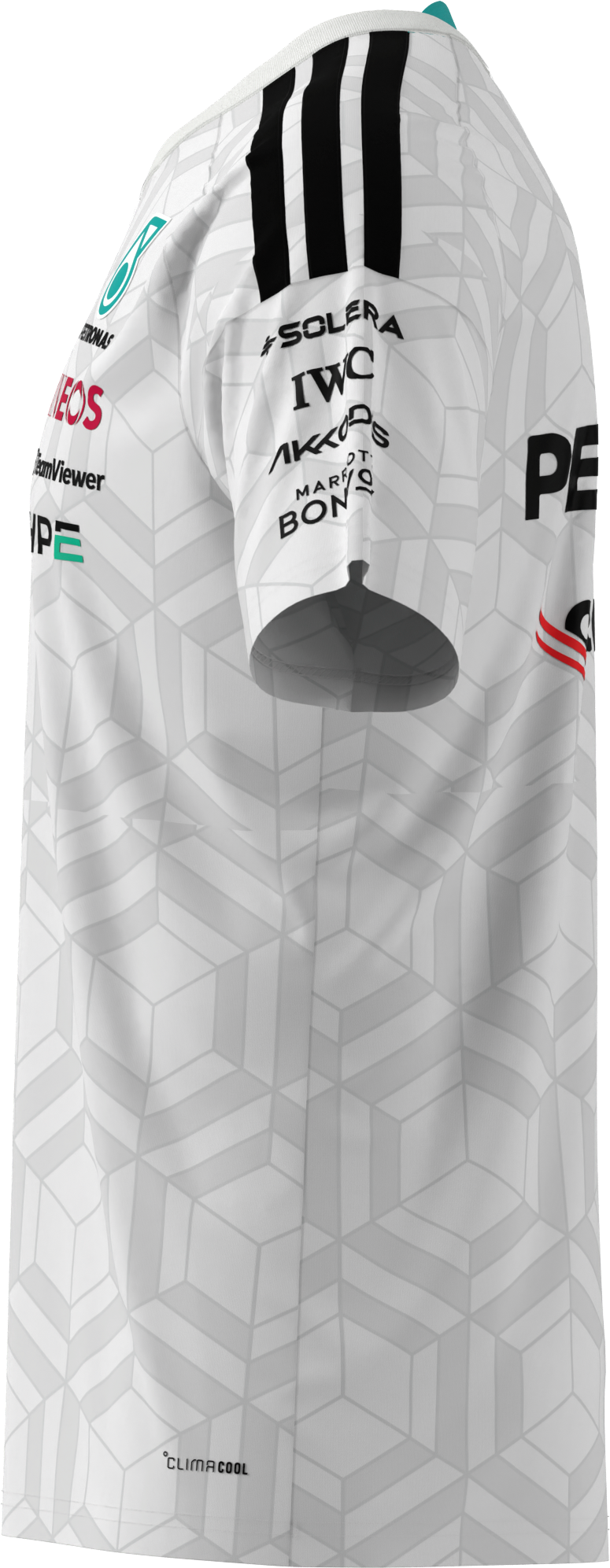 T-shirt da uomo, Conducente, Mercedes-AMG F1 - Colore bianco, S