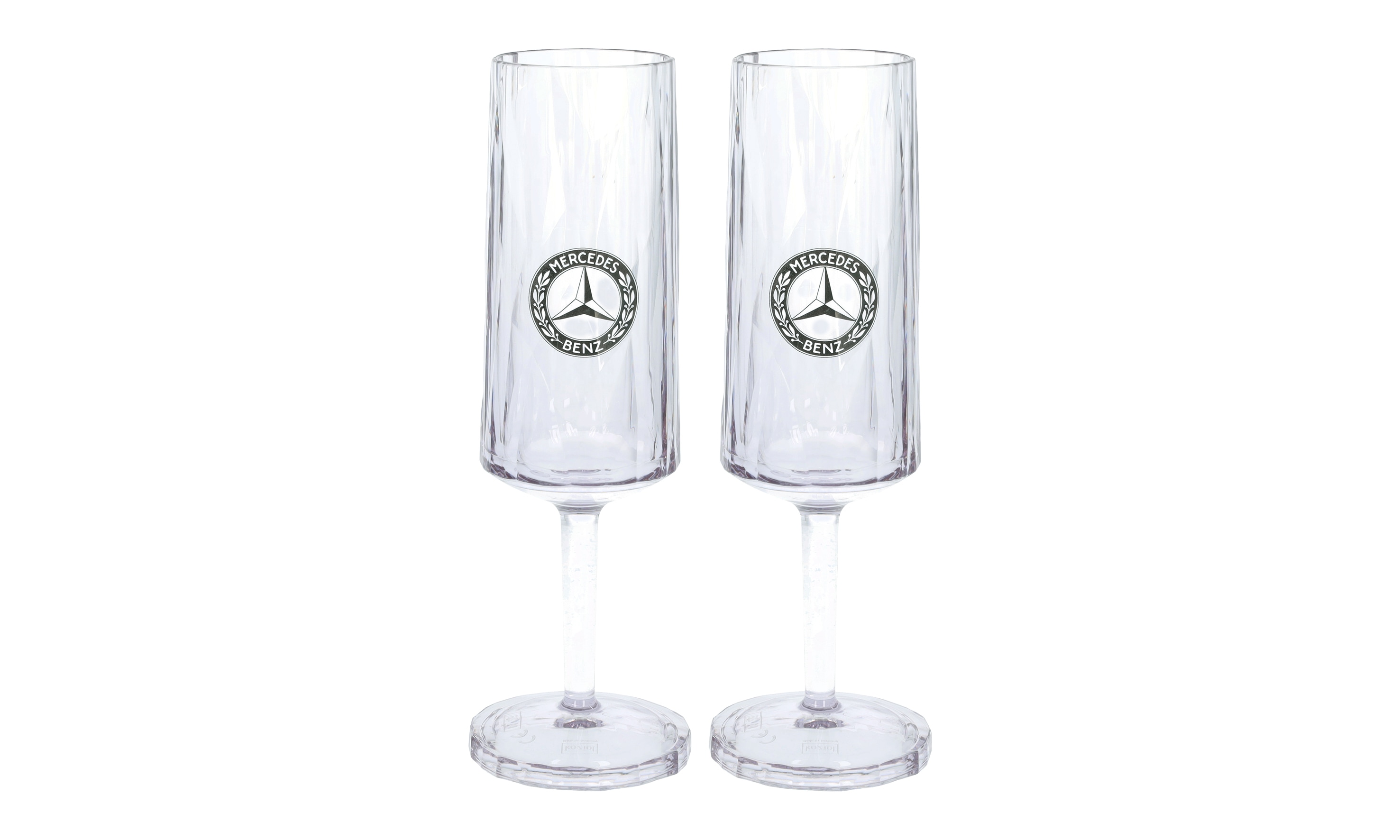 Set Superglas, Set da 4 - Trasparente, PETG, 2 x 100 ml, 2 x 250 ml, koziol