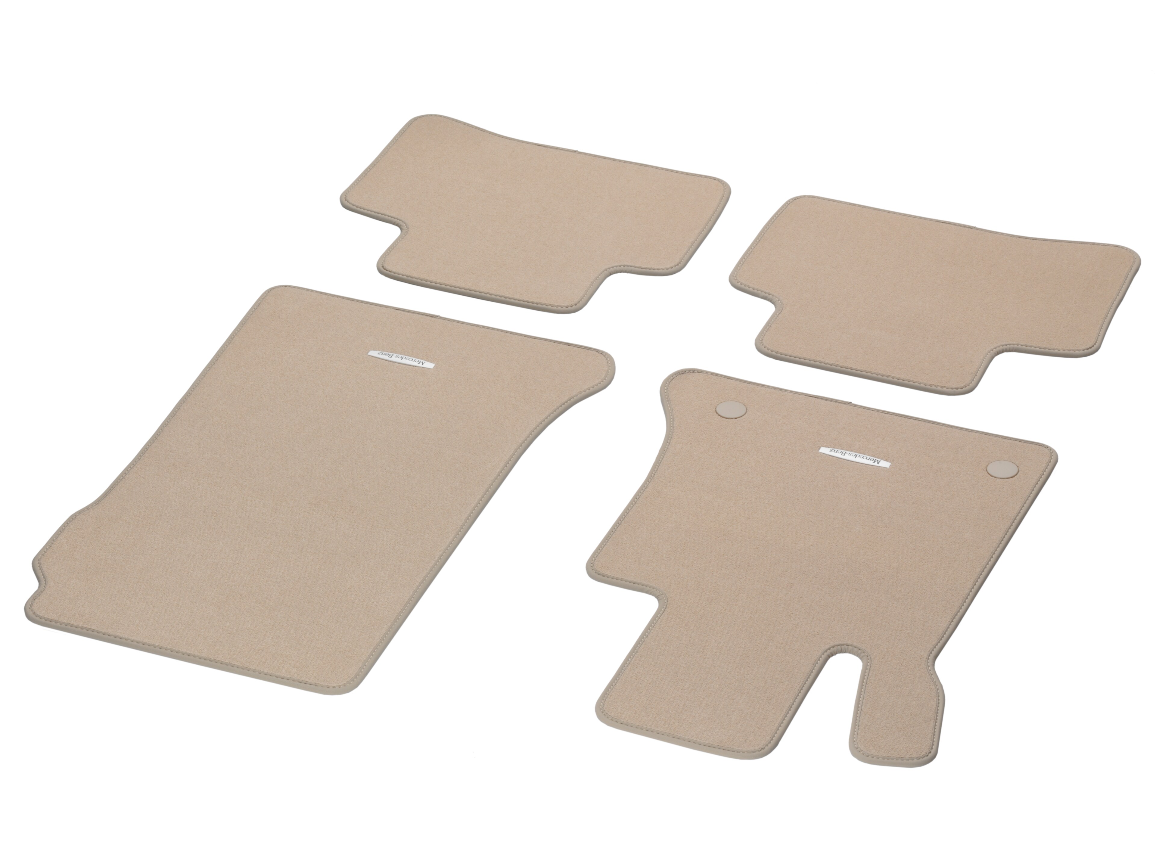 Veloursmatten, CLASSIC, Satz, 4-teilig