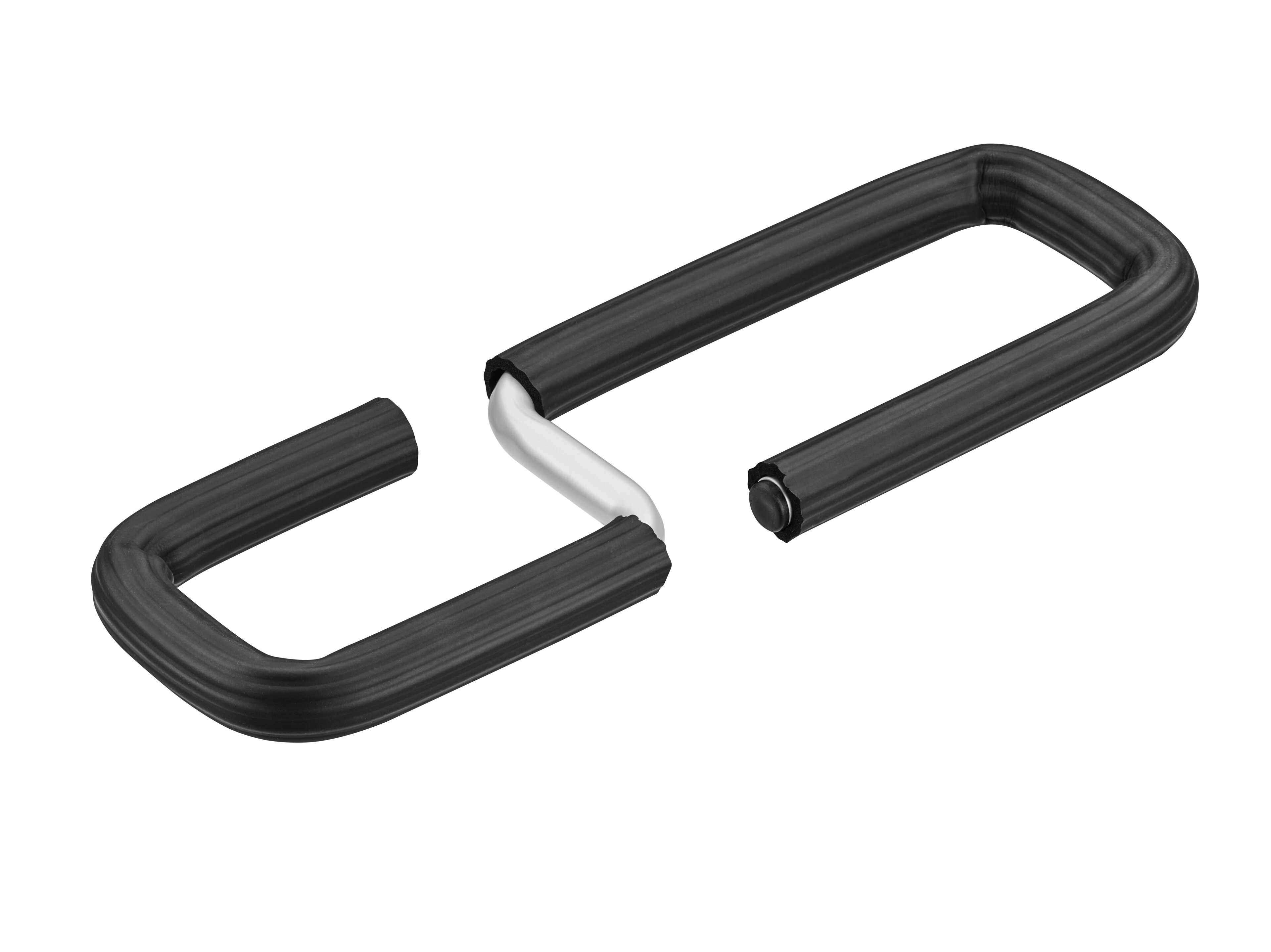 Portascala, Adattatori - acciaio / gomma, colore nero / argento