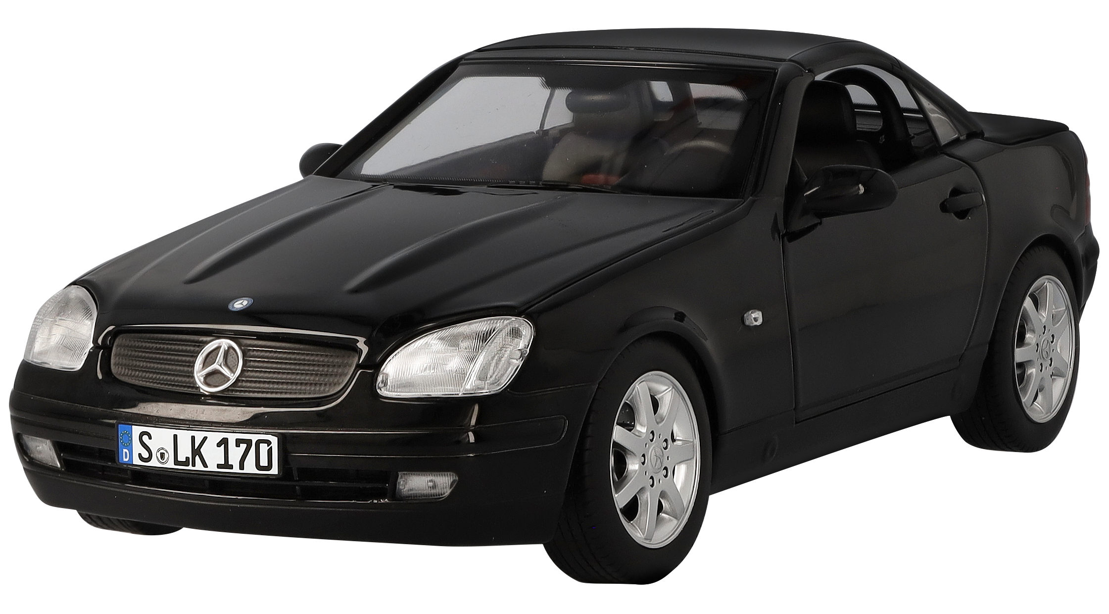 SLK 200 Roadster R170 (1996-2000) - colore nero, Norev, 1:18